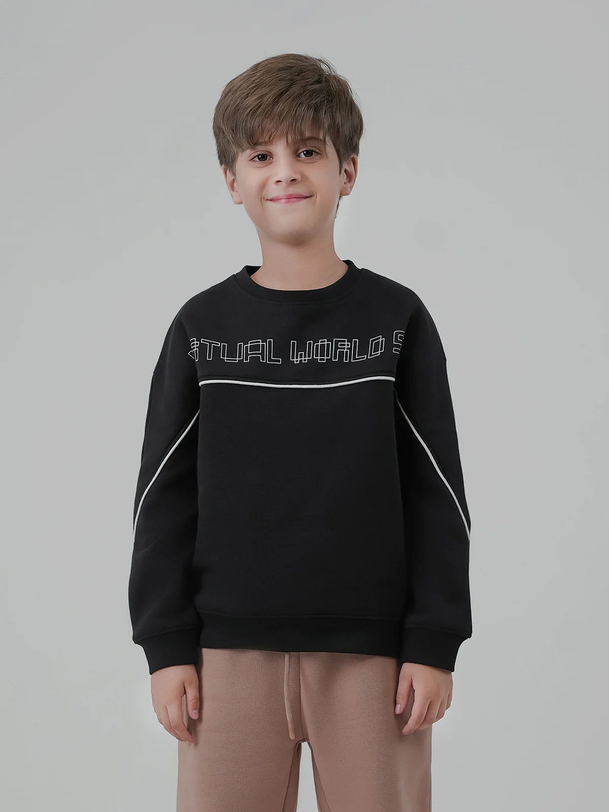 "INGRAM" Comfort Cut & Sew Fleece Sweatshirt