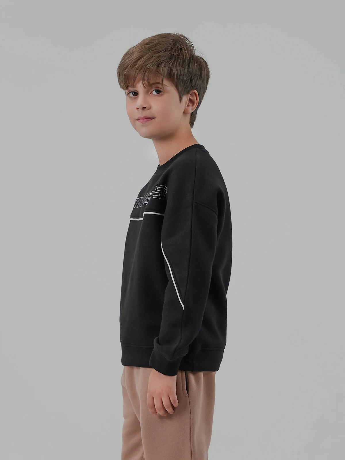 "INGRAM" Comfort Cut & Sew Fleece Sweatshirt - Image 2