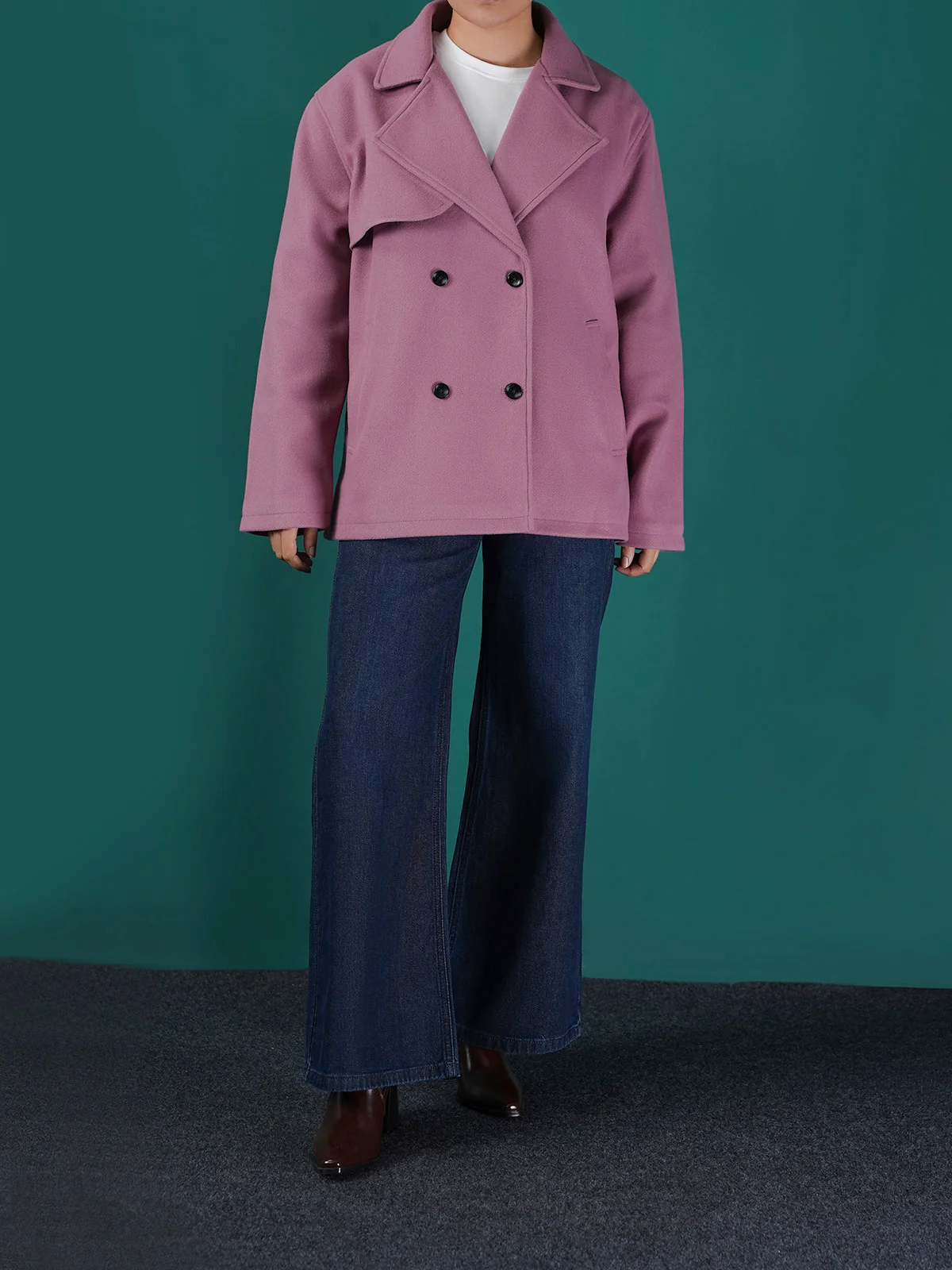 "JAFARU" Stylish Woolen Jacket - Image 2