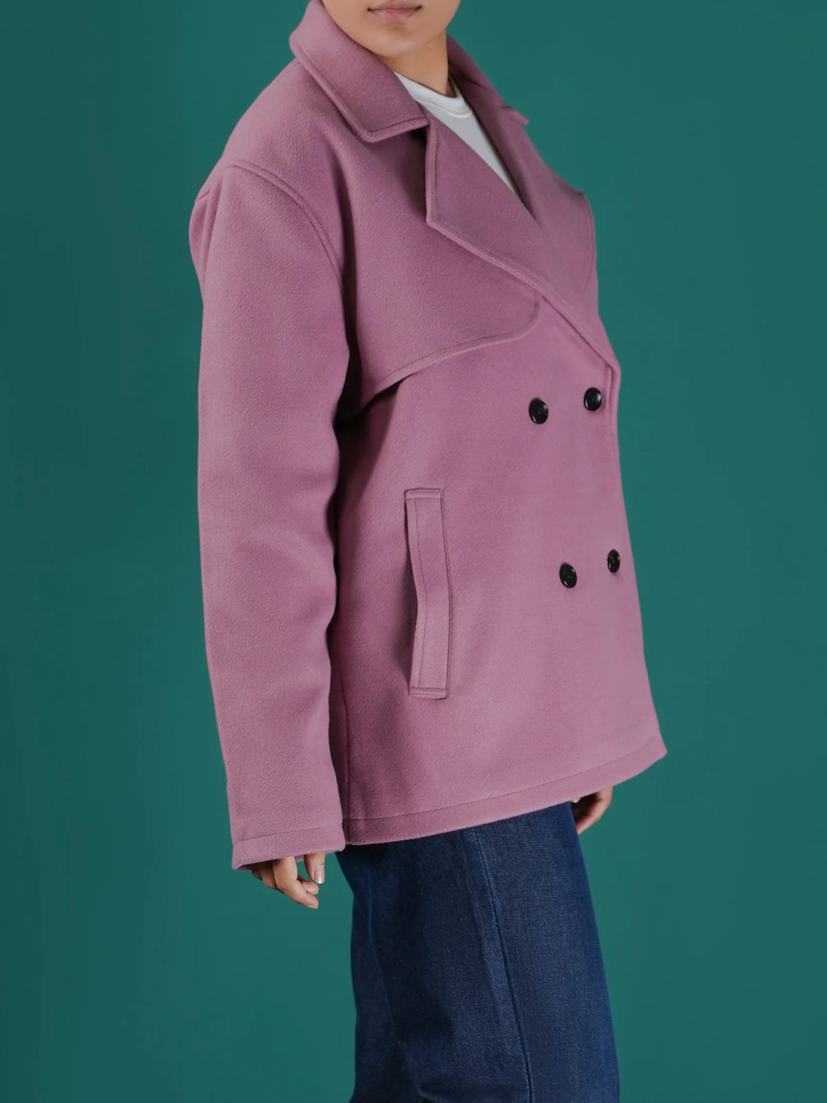 "JAFARU" Stylish Woolen Jacket - Image 3