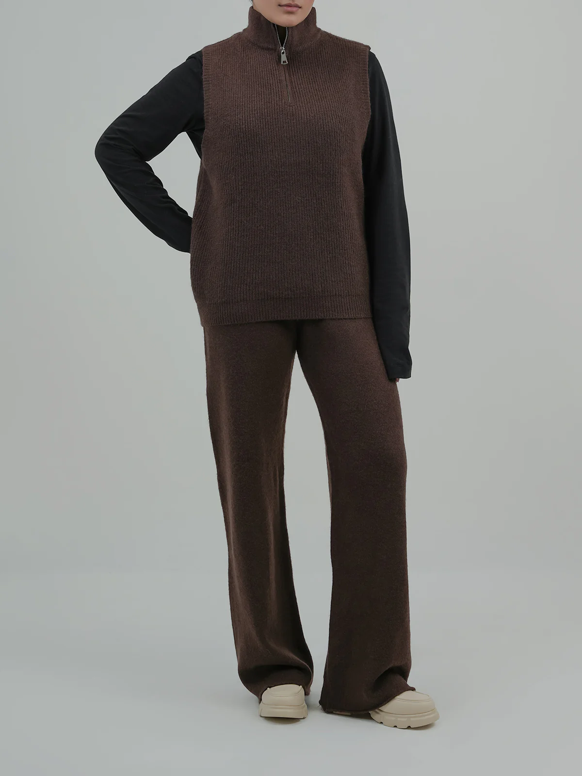 "JAINA" Regular Fit Fleece Co-Ord Set