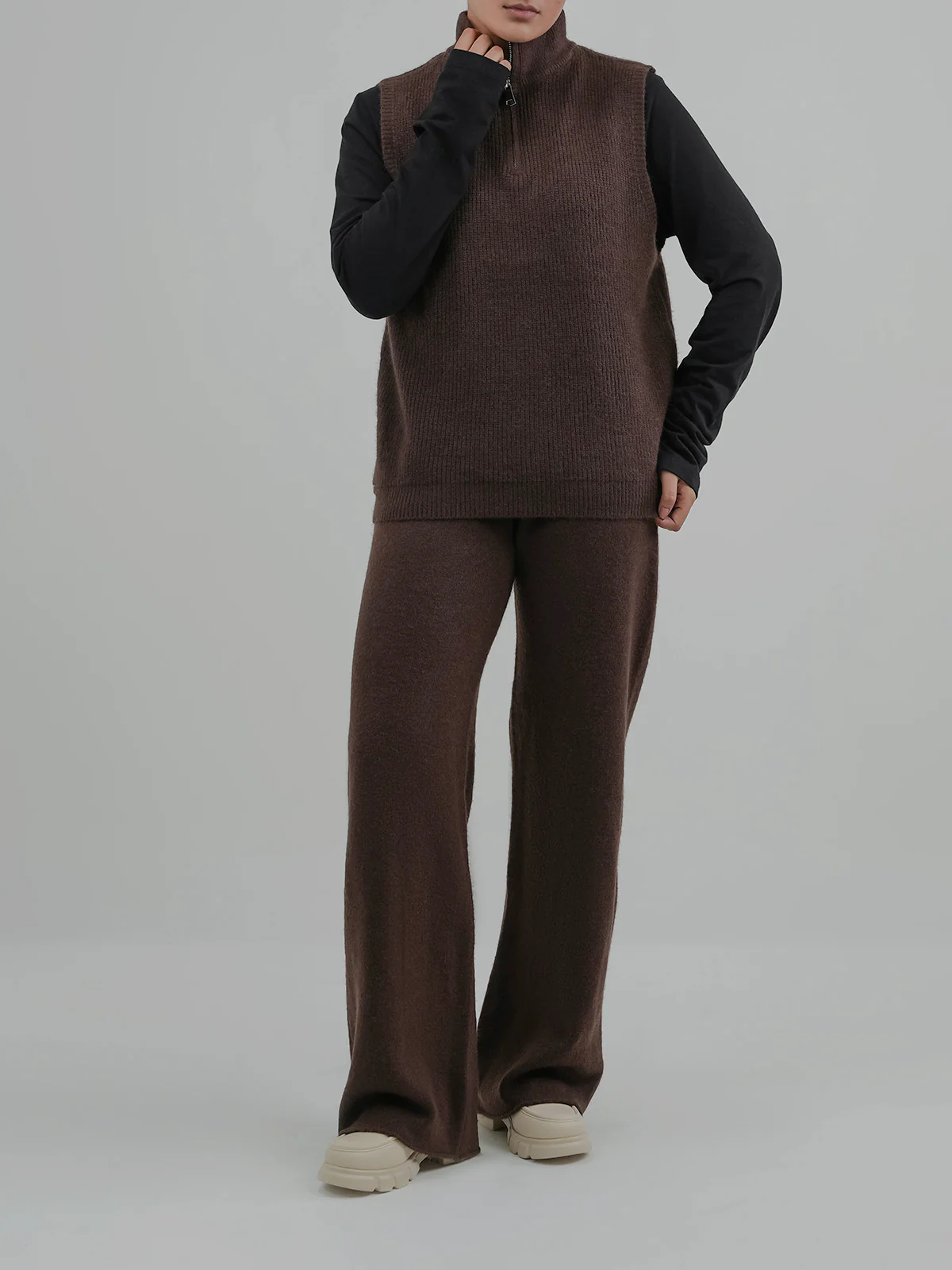 "JAINA" Regular Fit Fleece Co-Ord Set - Image 2