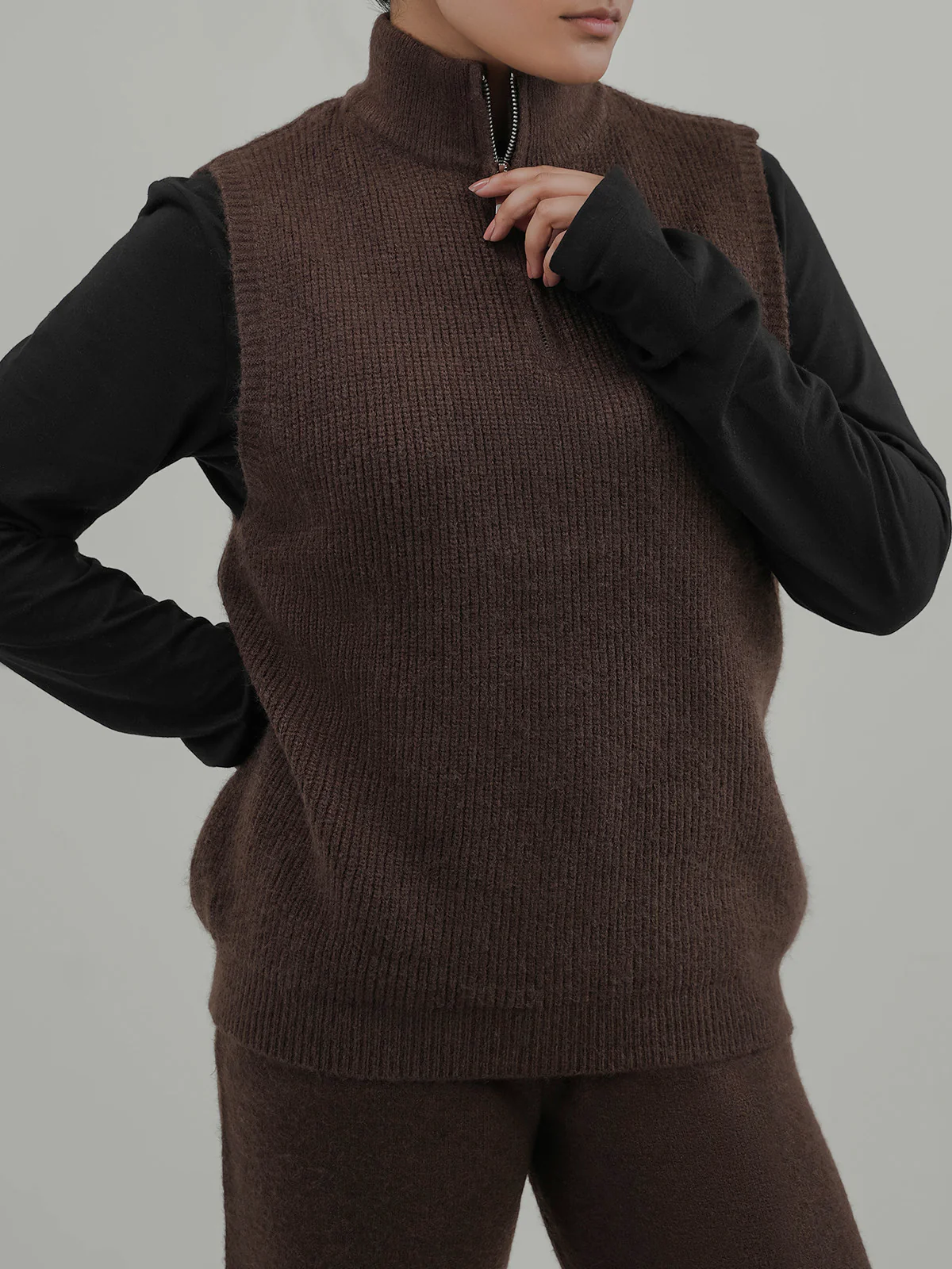 "JAINA" Regular Fit Fleece Co-Ord Set - Image 4
