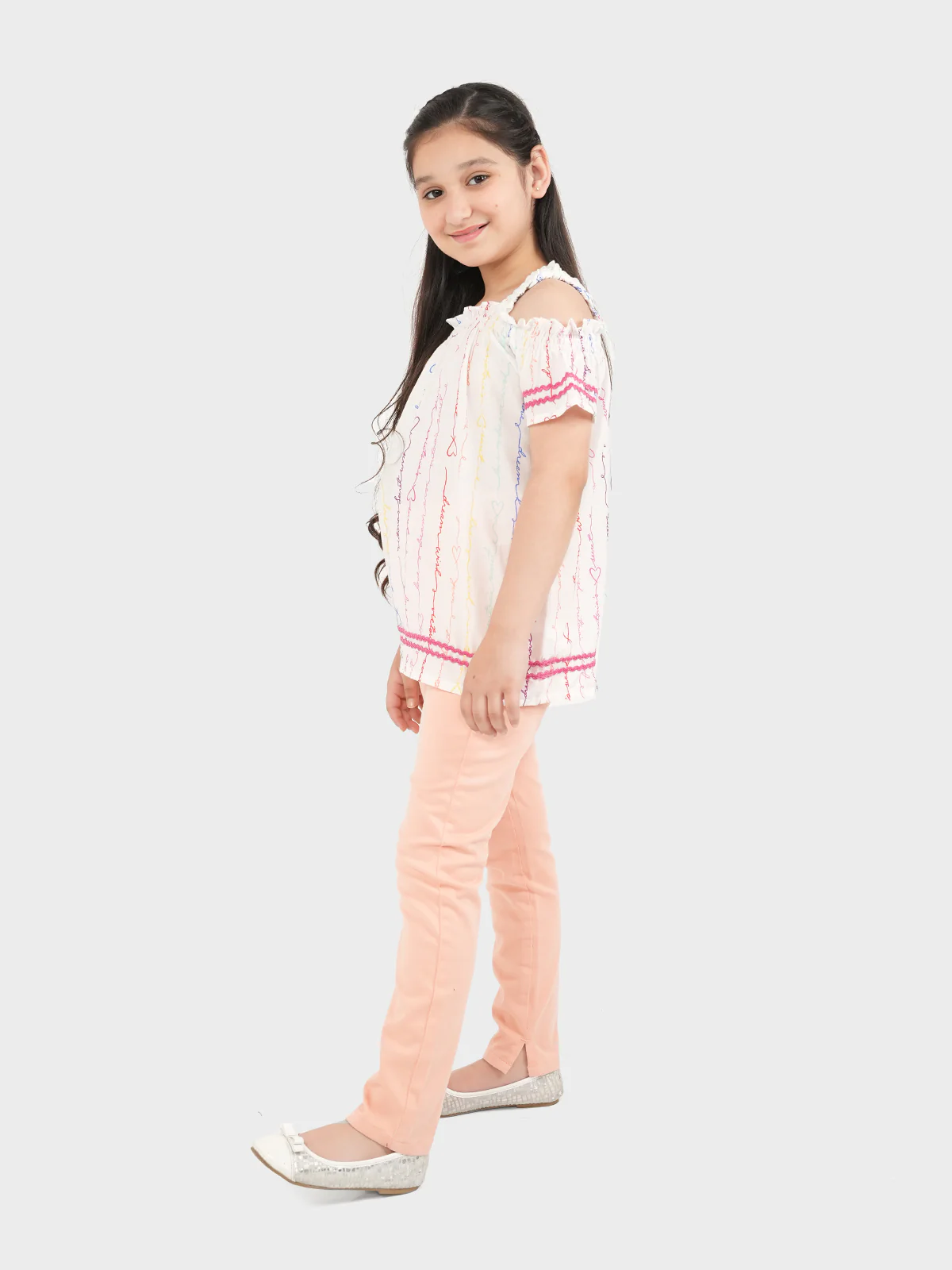 "JASNA" Casual Loose Fit Twill Pant - Image 2