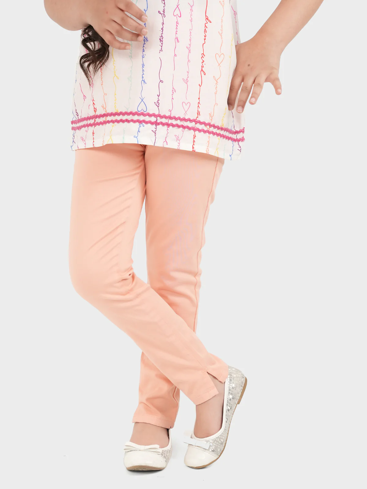 "JASNA" Casual Loose Fit Twill Pant - Image 3