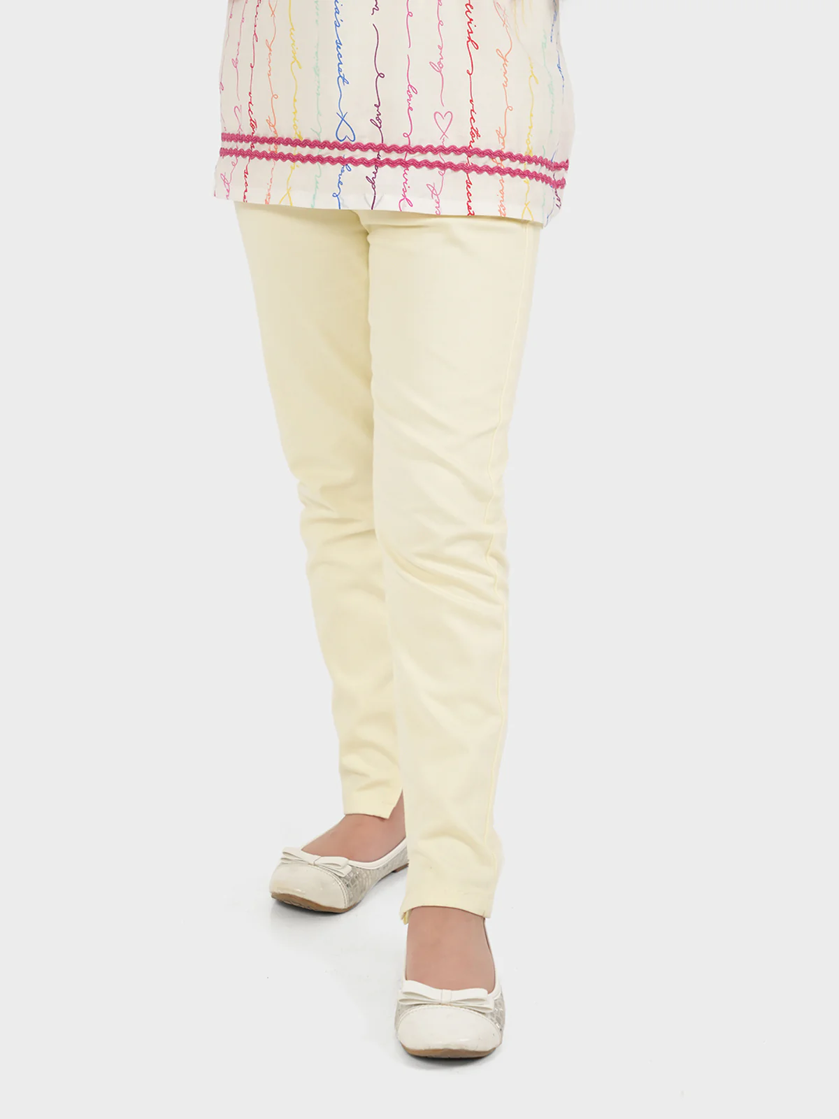 "JASNA" Casual Loose Fit Twill Pant - Image 3