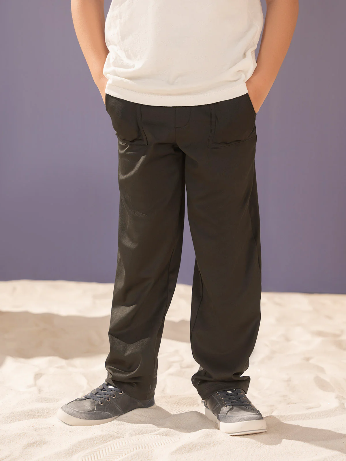 "JAVIER" Slim Fit Cotton Trouser