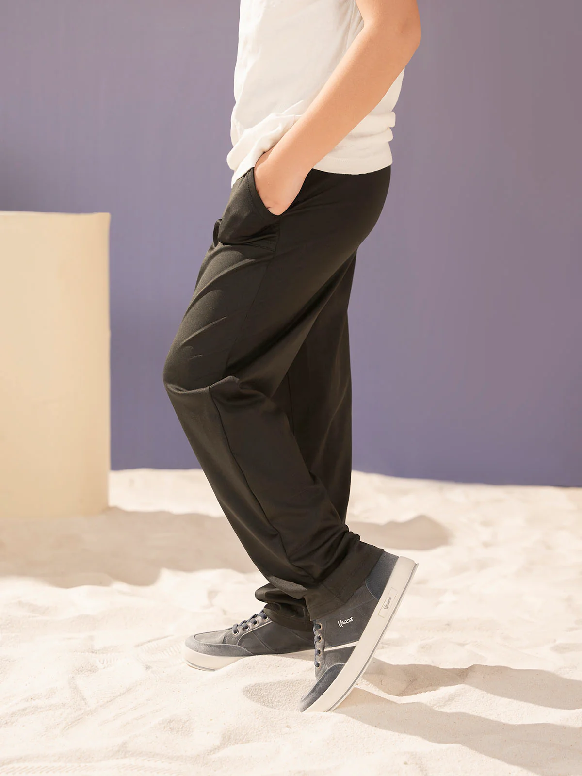 "JAVIER" Slim Fit Cotton Trouser - Image 3