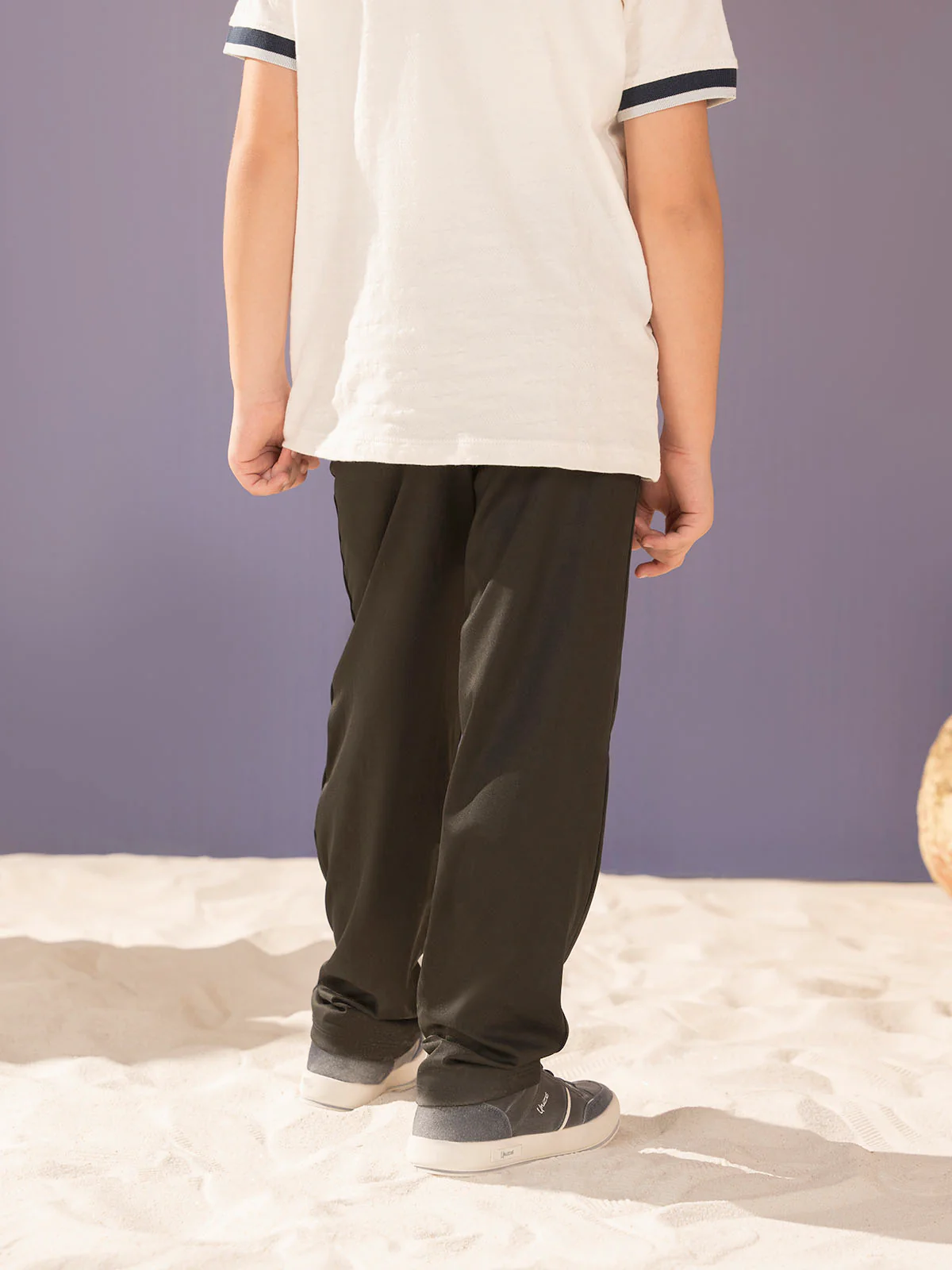 "JAVIER" Slim Fit Cotton Trouser - Image 4
