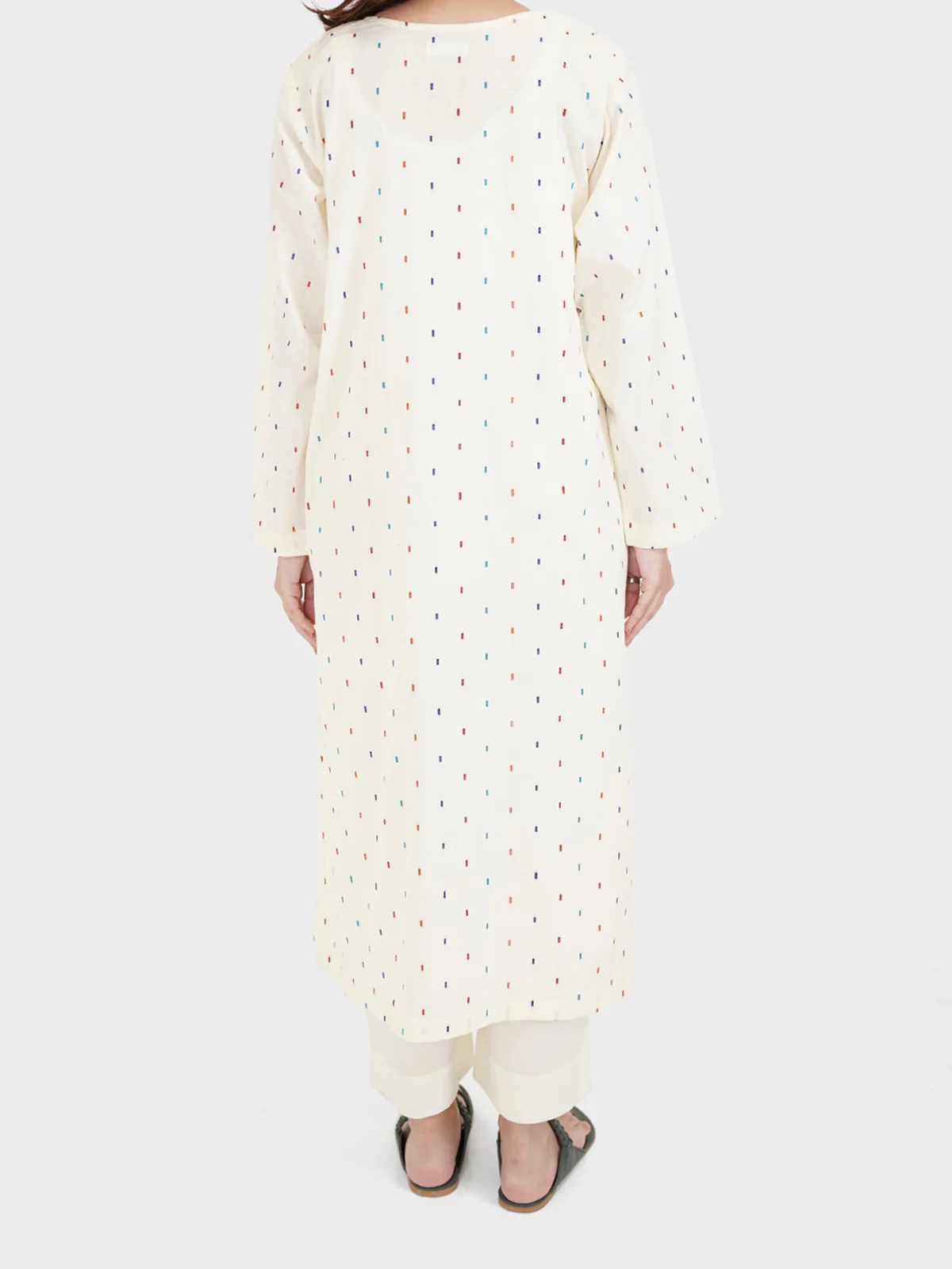 "JAXITH" Jacquard Embroidered Two Piece Suit - Image 3