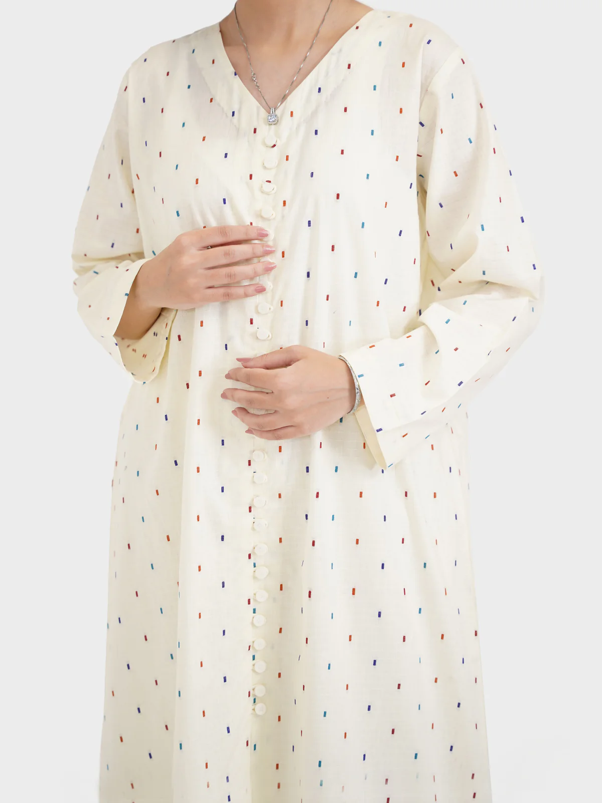 "JAXITH" Jacquard Embroidered Two Piece Suit - Image 4