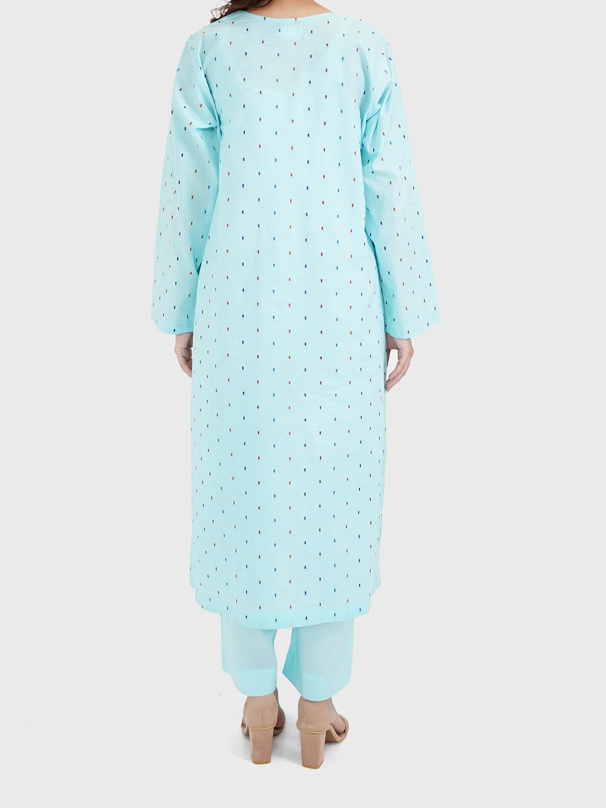 "JAXITH" Jacquard Embroidered Two Piece Suit - Image 3