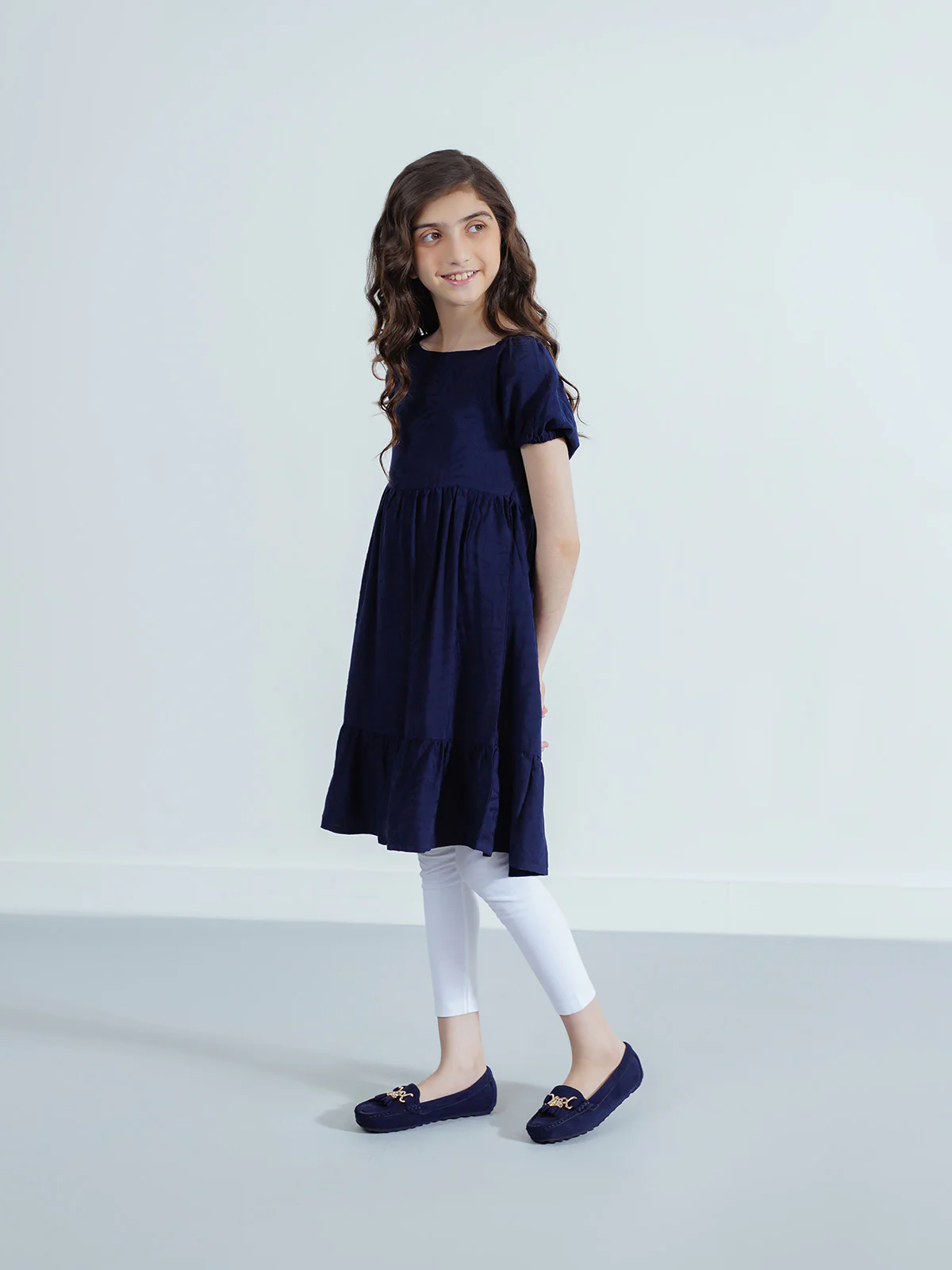 "JENNIS" Regular Fit  Cotton Dress - Image 3
