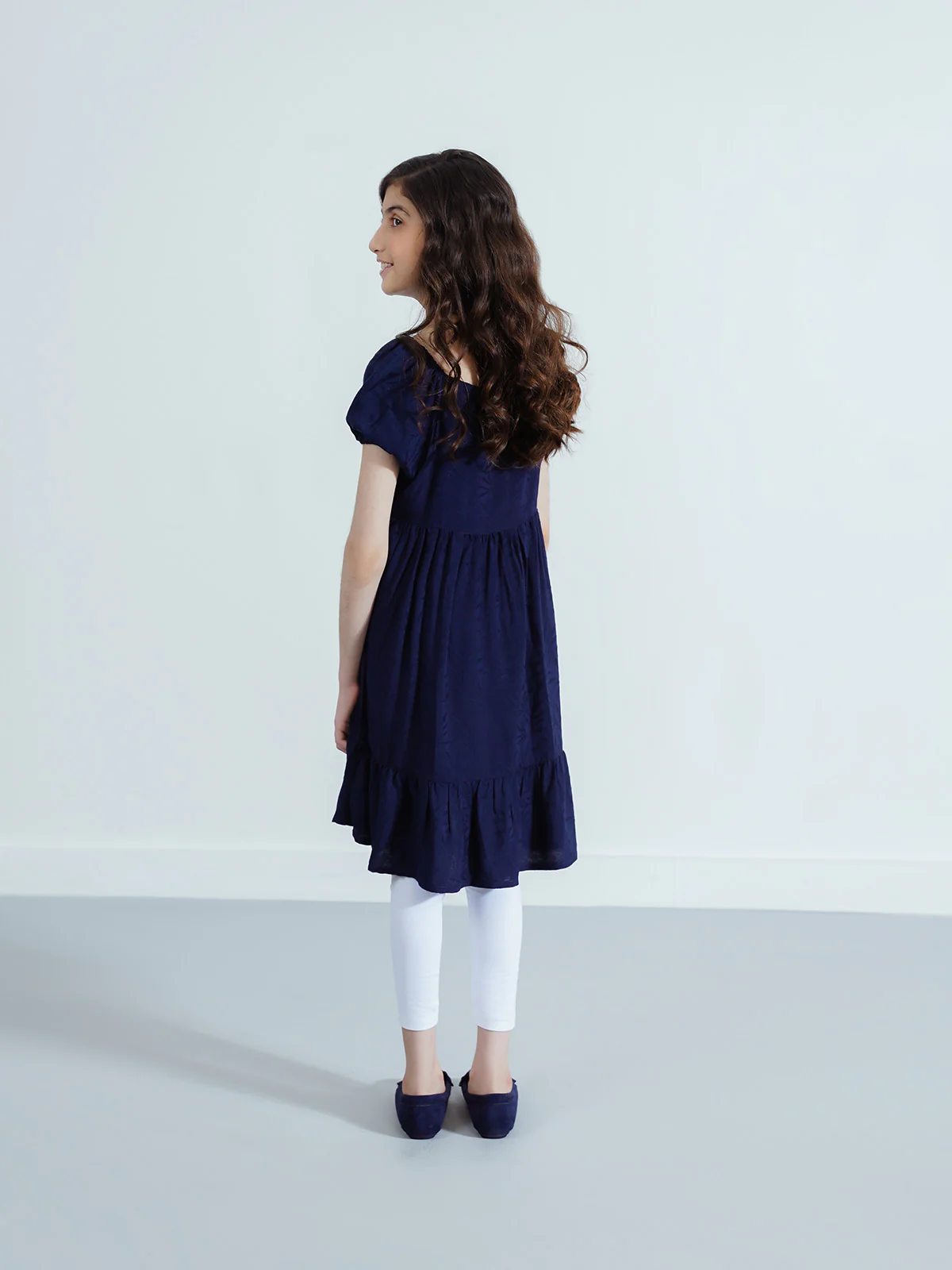 "JENNIS" Regular Fit  Cotton Dress - Image 4