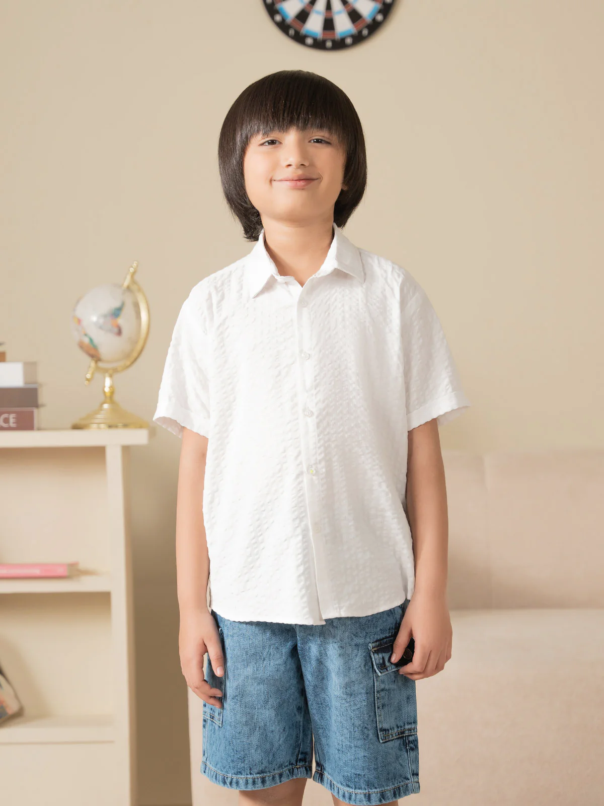 "JESIAH" Regular Fit Casual Shirt