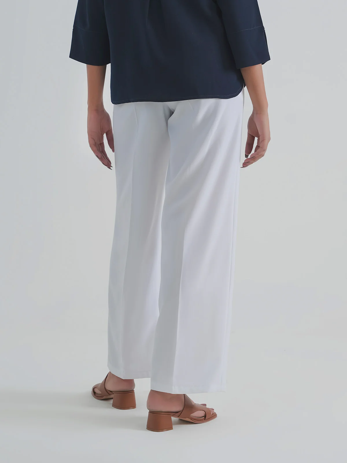 "JORGE" Cotton Basic Woven Trouser - Image 4