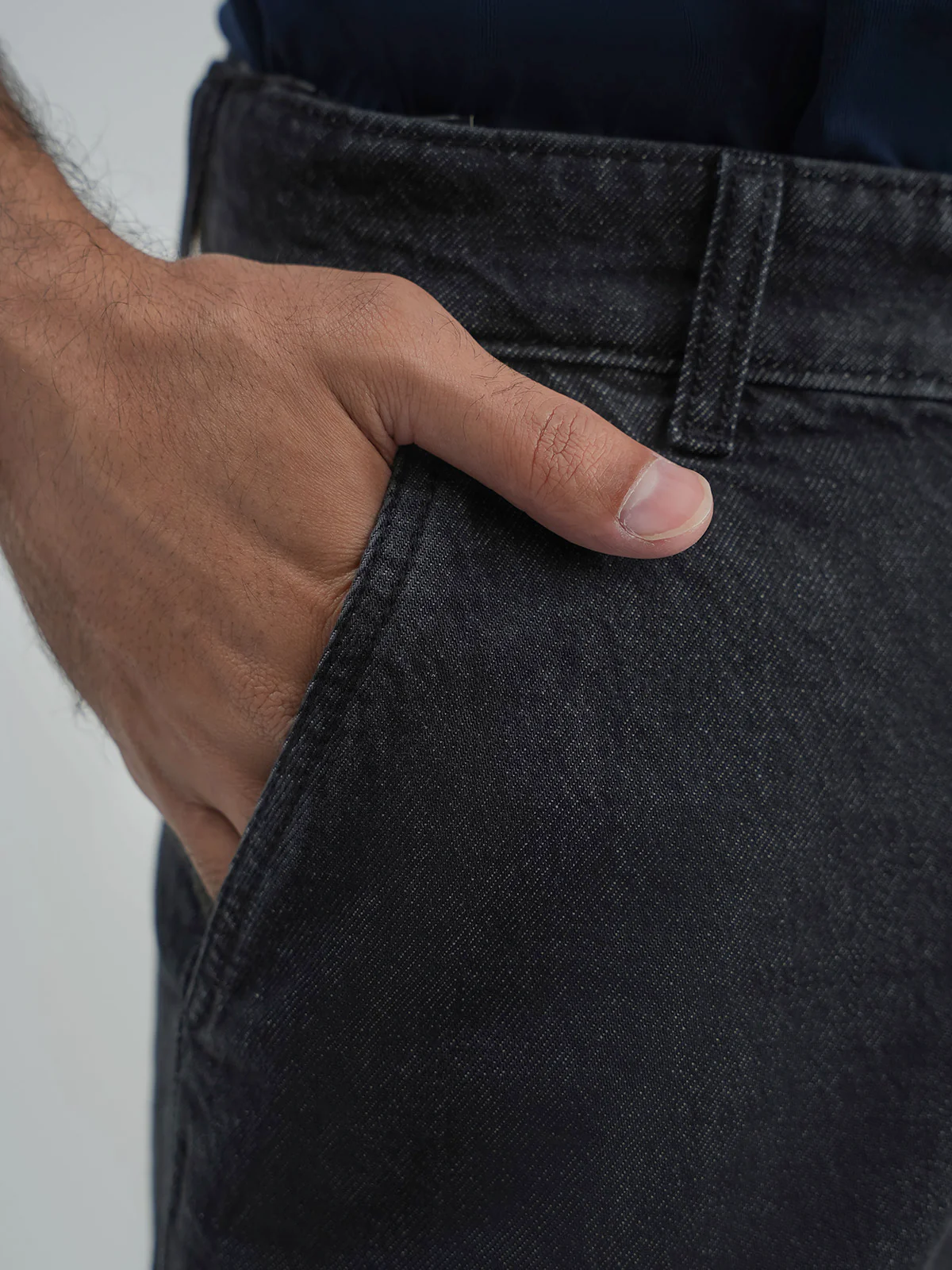 "JOSEPH" Cargo Fit Denim Jeans - Image 3