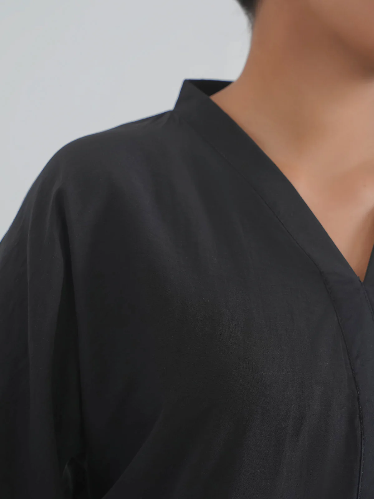 "JULIA" Textured Regular Top Cotton - Image 4