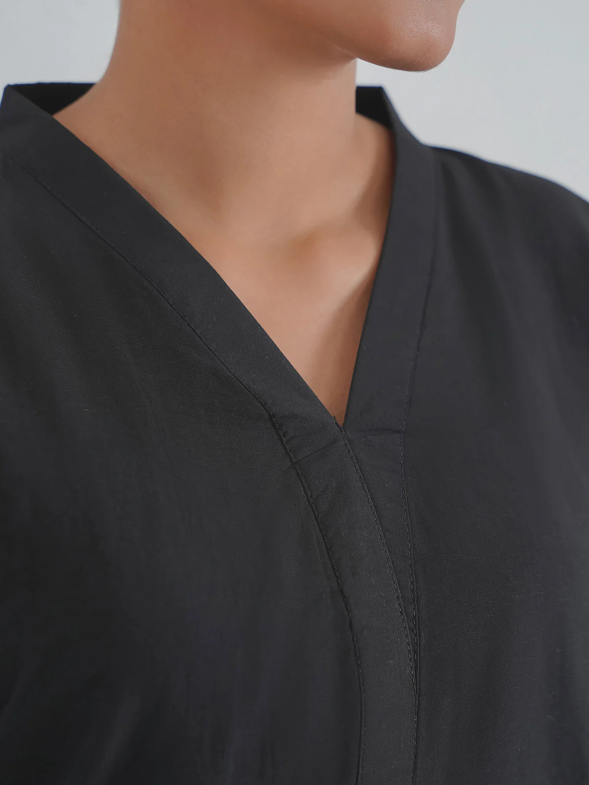 "JULIA" Textured Regular Top Cotton - Image 5