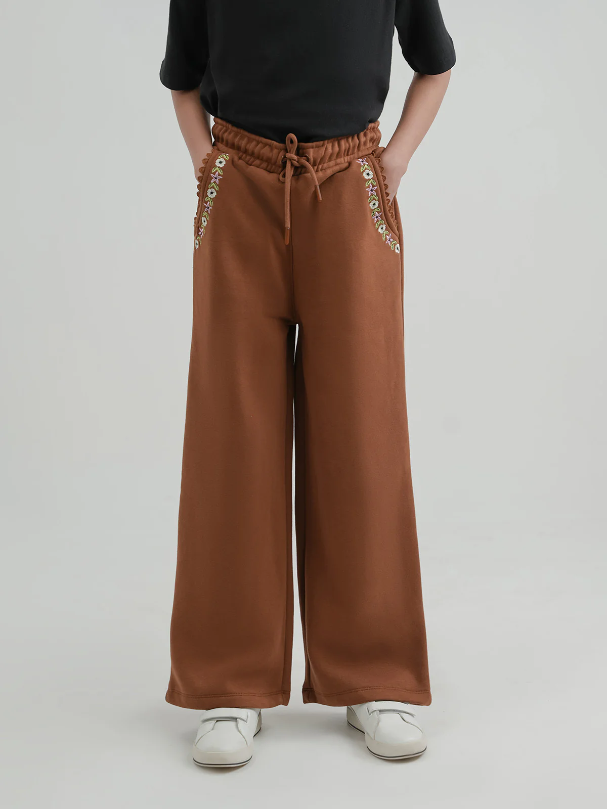 "JUNEAU" Basic Regular Fit Jersey Trouser