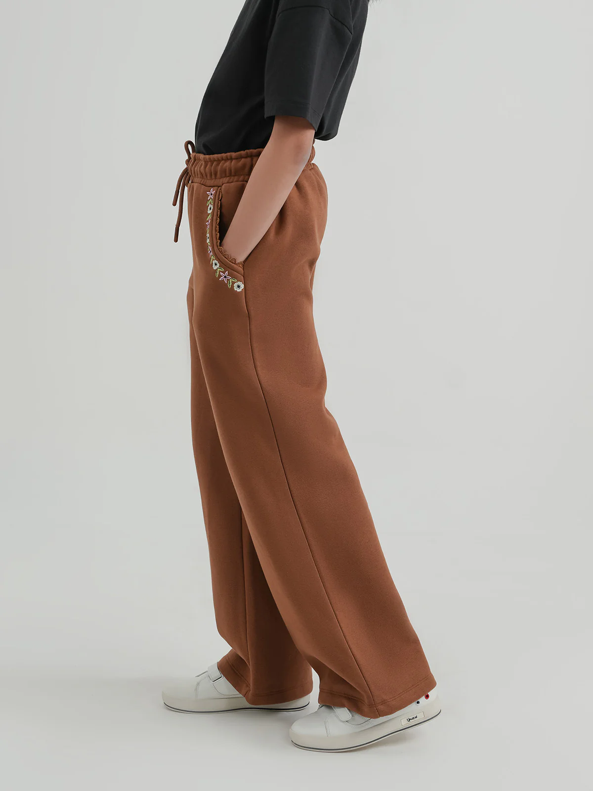 "JUNEAU" Basic Regular Fit Jersey Trouser - Image 2