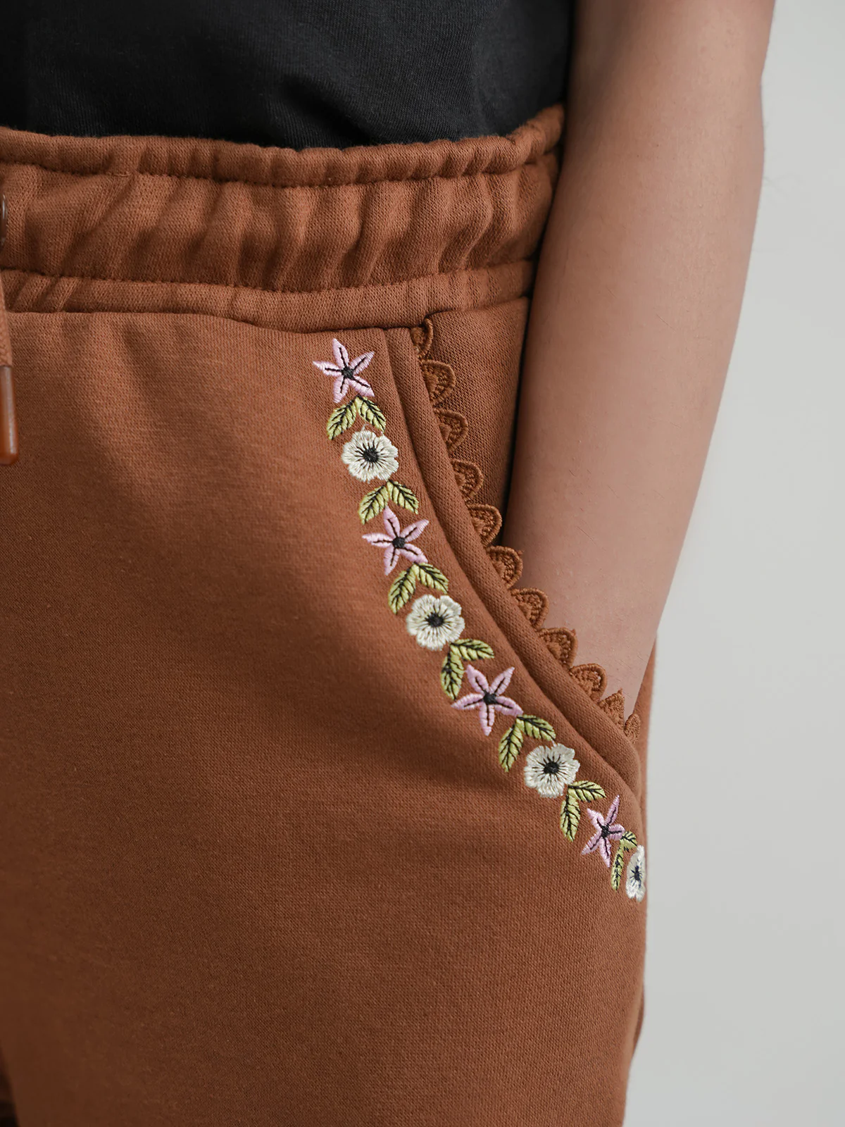 "JUNEAU" Basic Regular Fit Jersey Trouser - Image 3