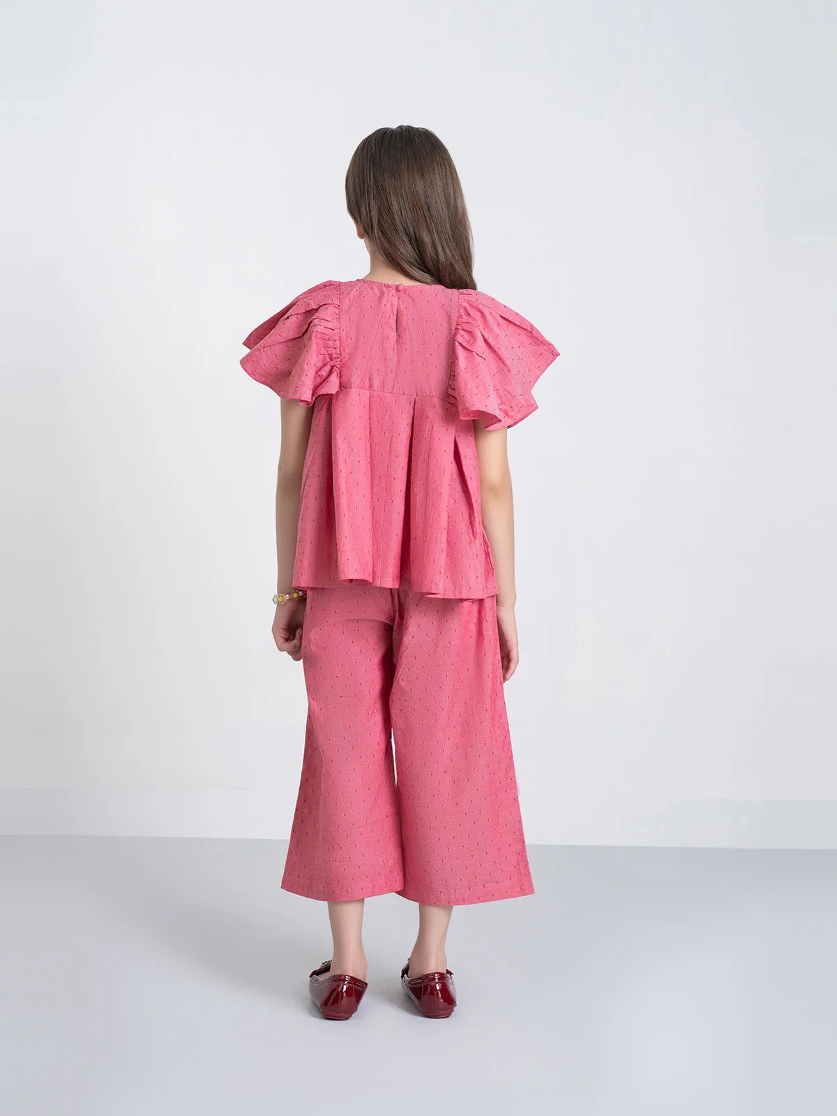 "KAGISO" Textured Regular Fit Co-Ord Set - Image 5