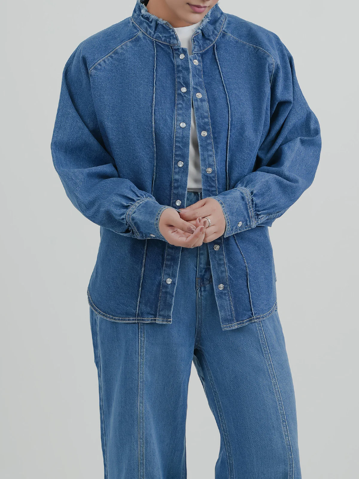 "KAINOA" Stylish Basic Denim Jacket