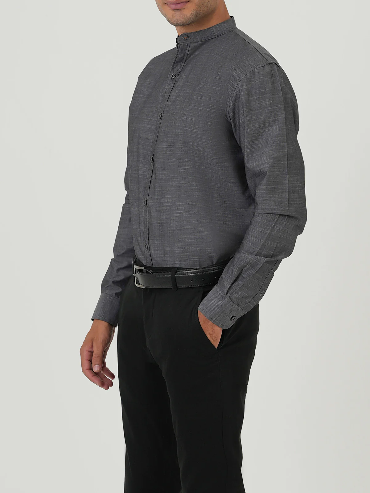 "KAIYO" Full Sleeve Regular Fit Cotton Shirt - Image 3