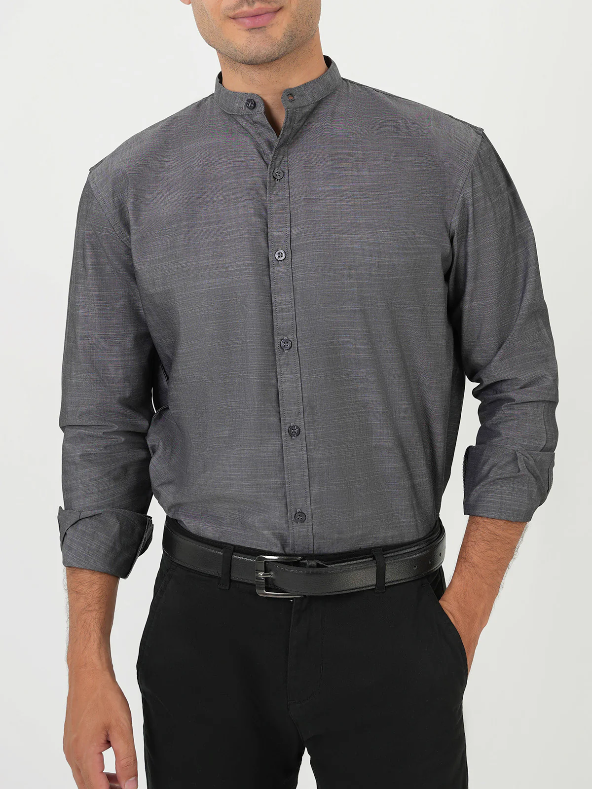 "KAIYO" Full Sleeve Regular Fit Cotton Shirt - Image 4