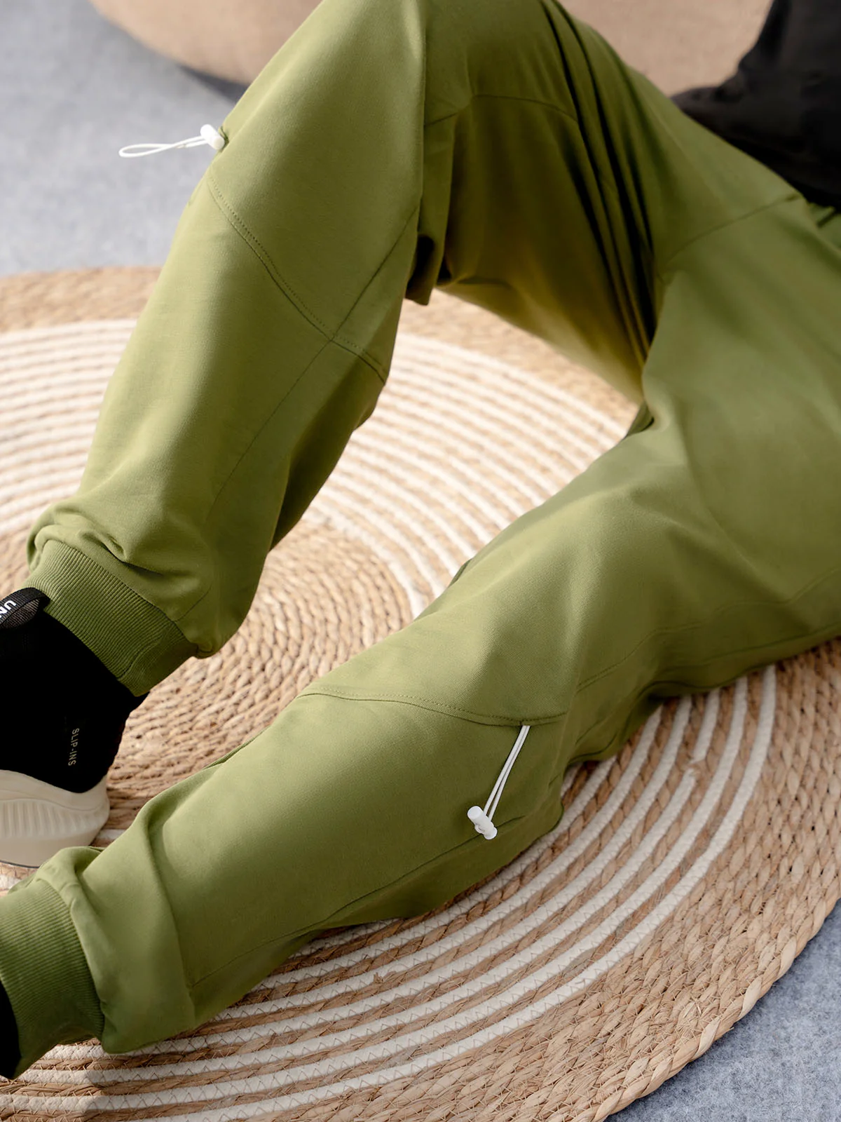 "KATHER" Loose Fit Lycra Terry Trouser - Image 4