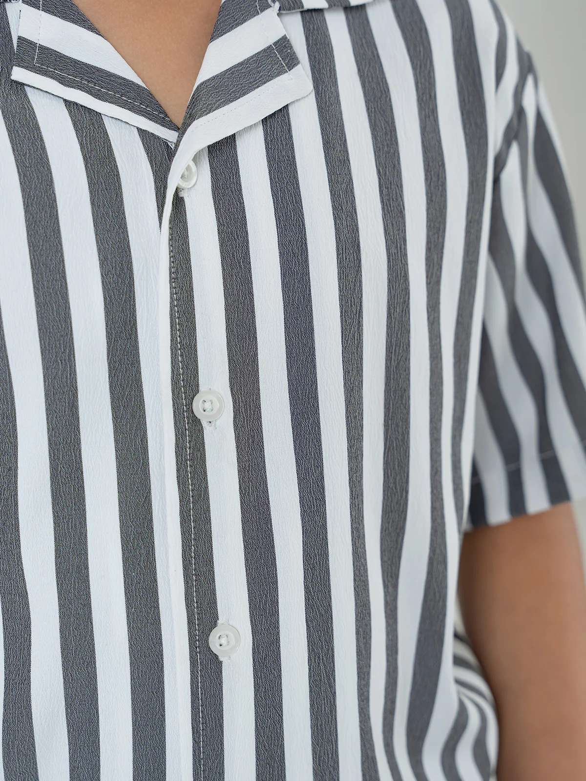 "KATIE" Linning Regular Fit Cotton Shirt - Image 4