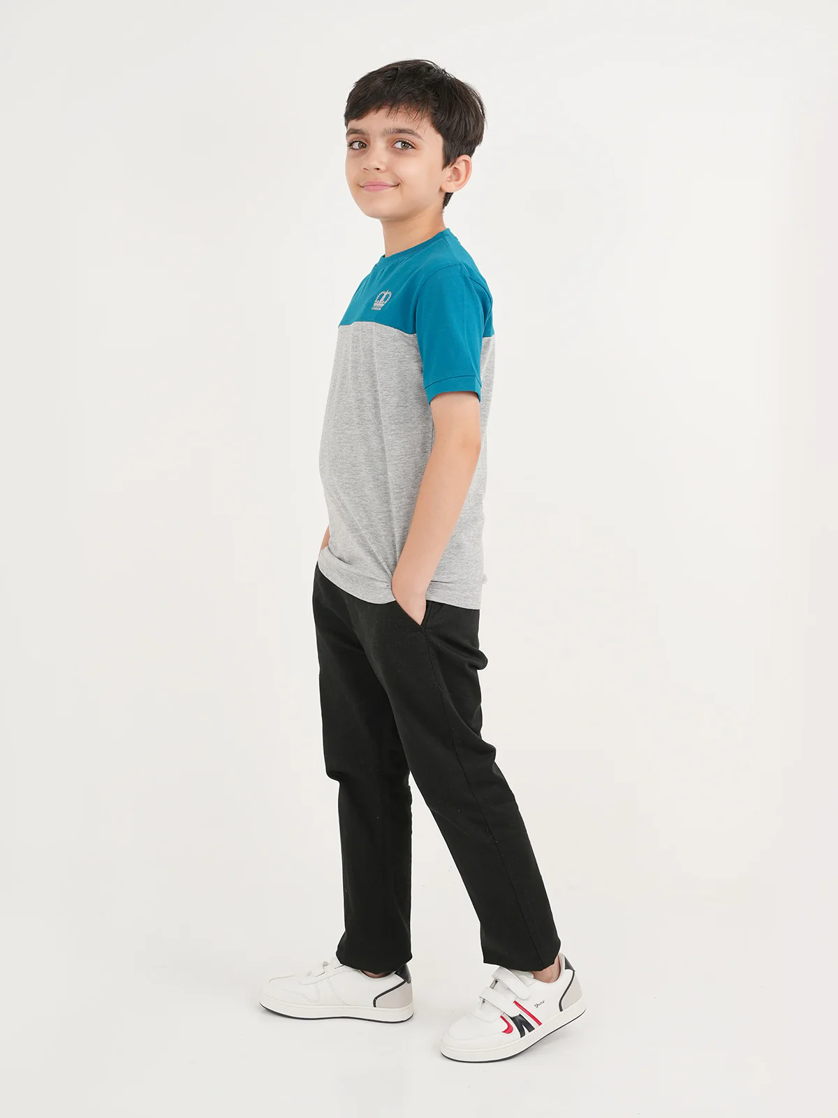 "ONYINY" Kids Casual Summer Crewneck T-Shirt - Image 2