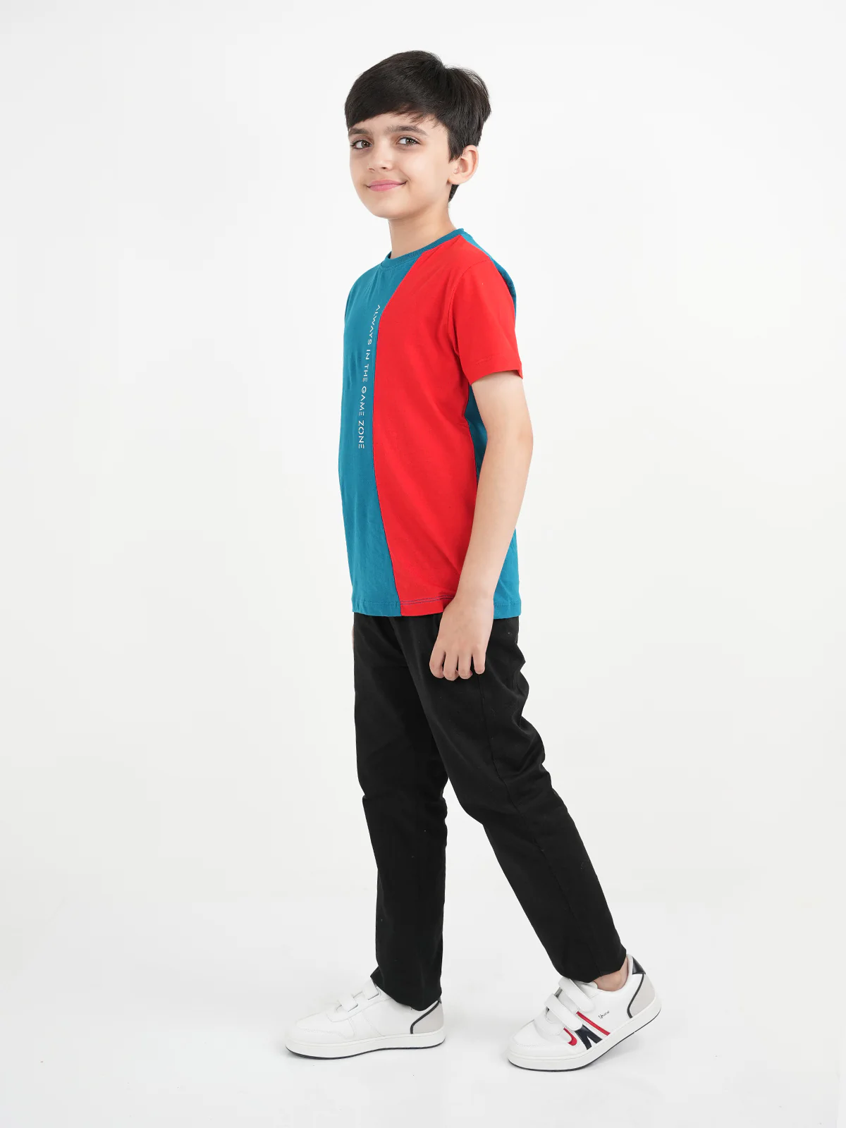 "ATUX" Kids Casual Summer Crewneck T-Shirt - Image 2