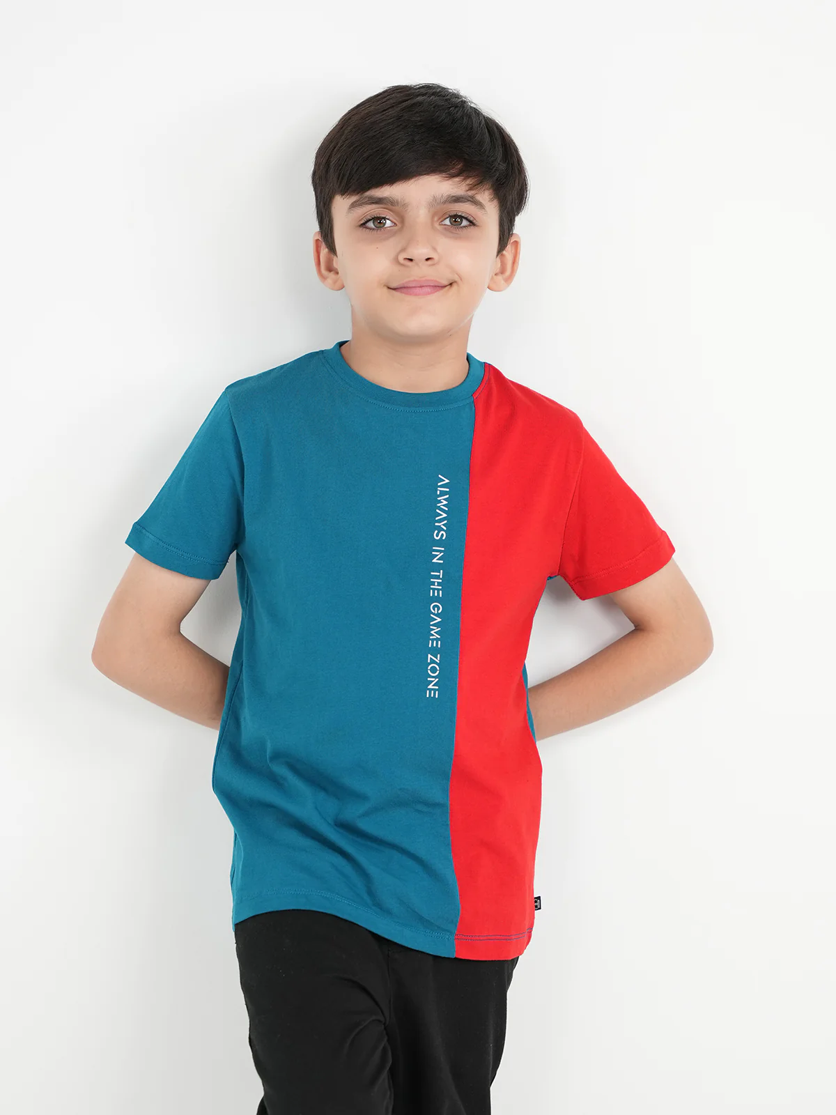 "ATUX" Kids Casual Summer Crewneck T-Shirt - Image 3