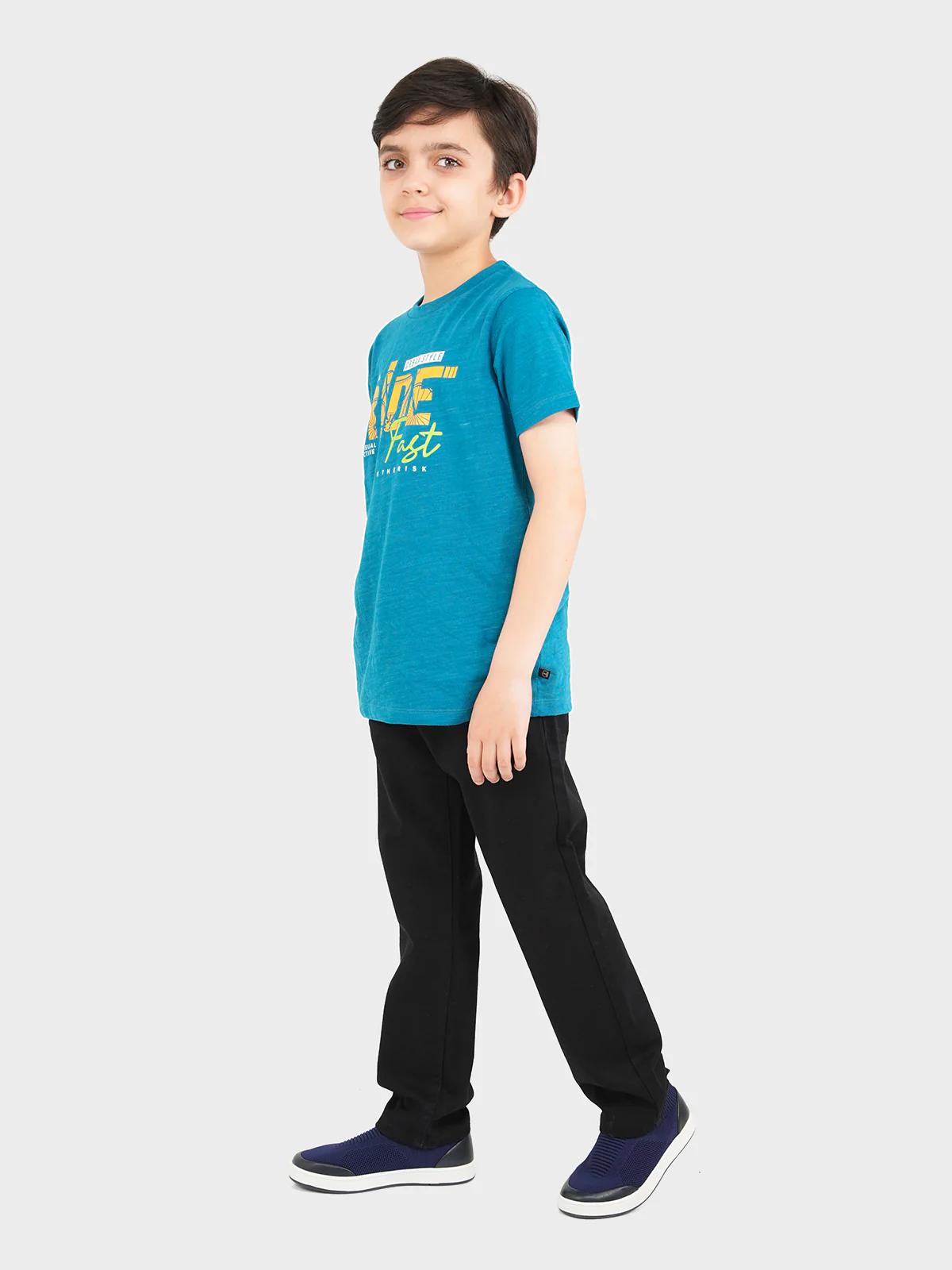"KELLAN" Casual Crewneck T-Shirt - Image 2