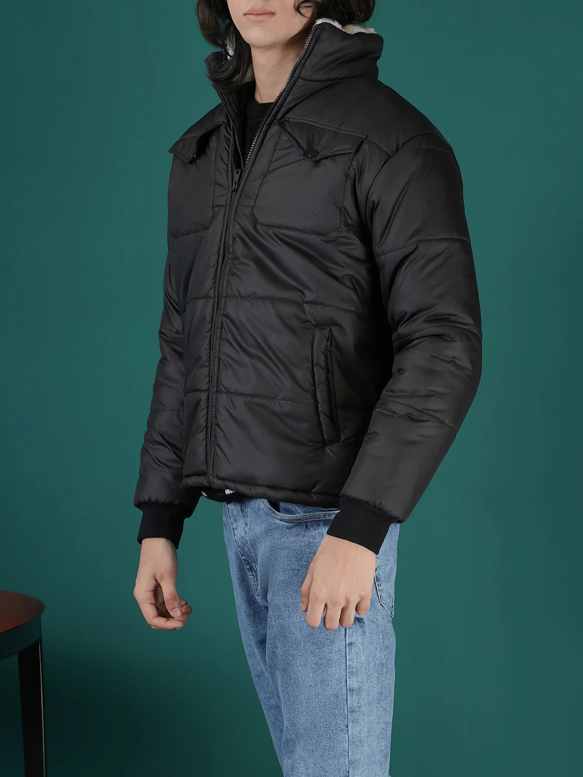 "KEPLER" Sherpa Lining Puffer Jacket - Image 2