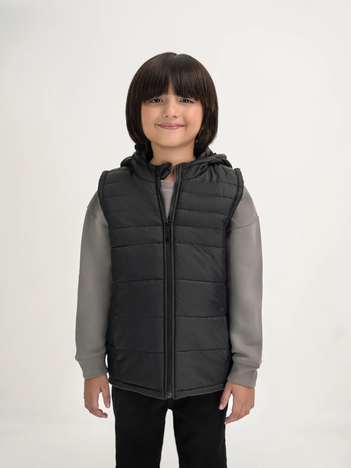 "KESHI" Sleeveless Puffer Jacket - Image 2
