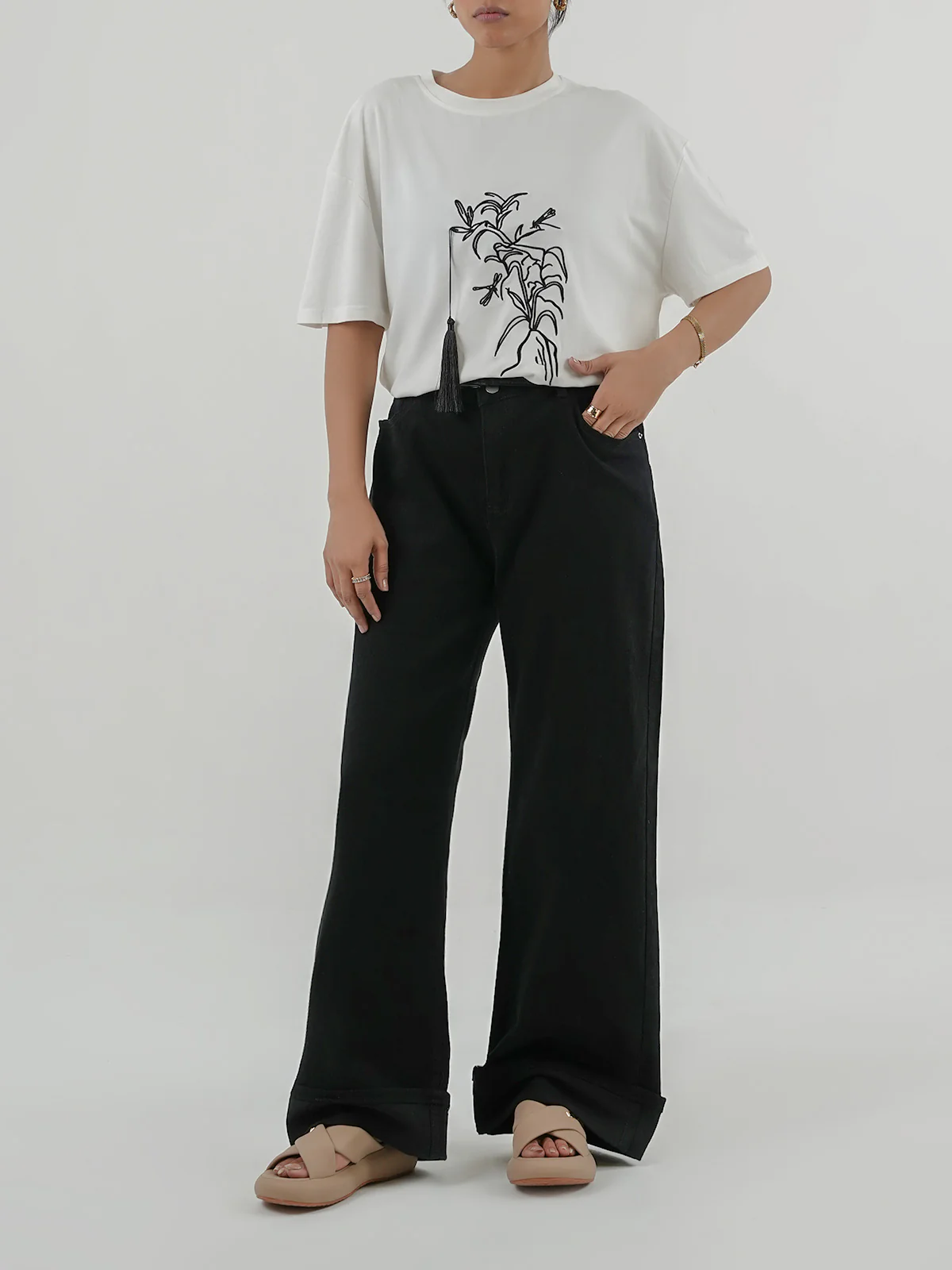 "KEYAH" Comfortable Regular Fit Pant - Image 3