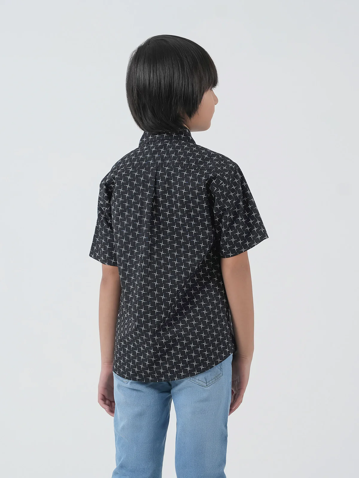 "KIMORA" Printed Regular Fit Casual Shirt - Image 5