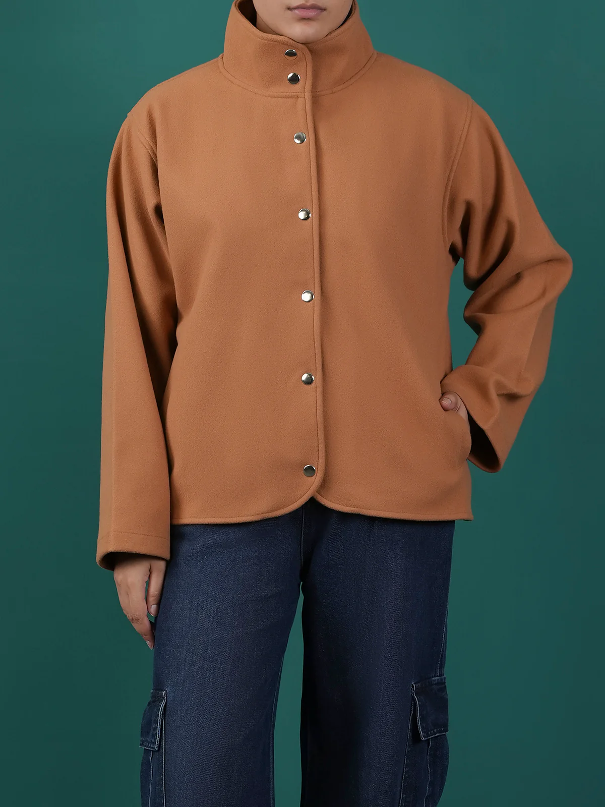 "KINXEI" Comfort Woolen Fleece Jacket