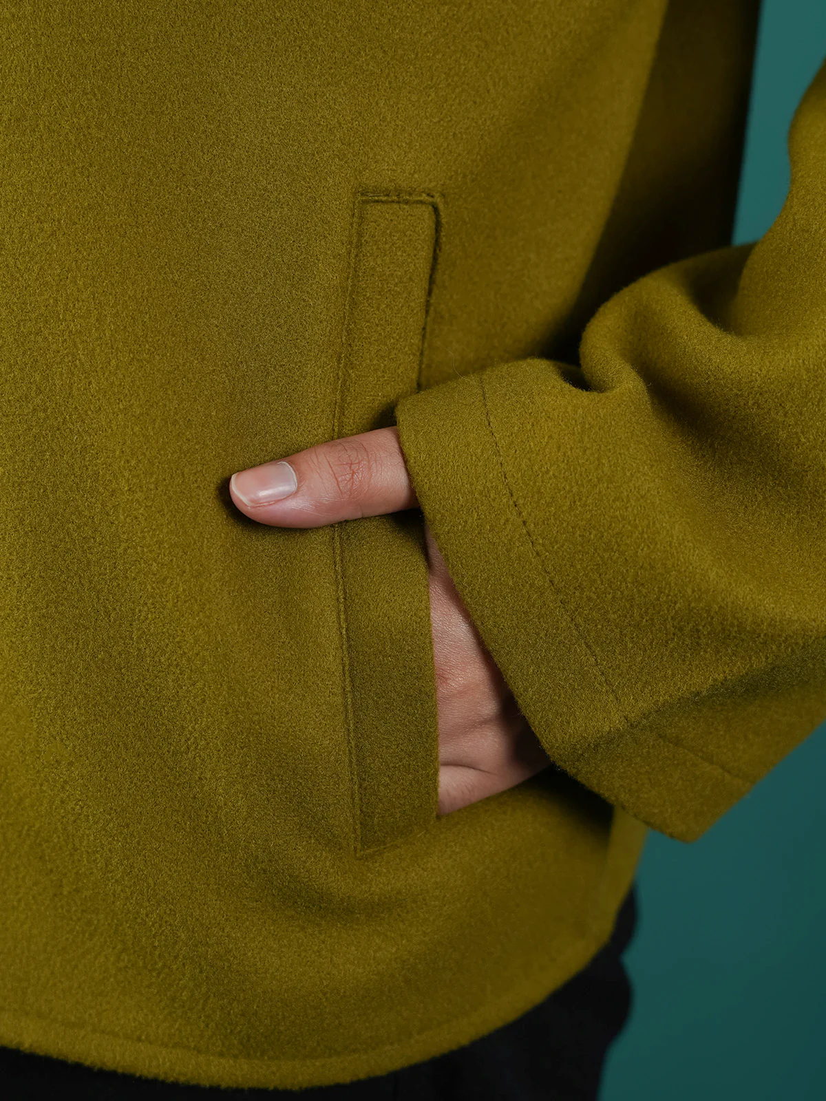 "KINXEI" Comfort Woolen Fleece Jacket - Image 4