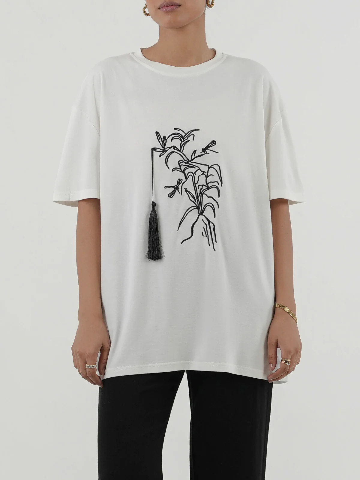 "KITOKO" Regular Fit Basic T-Shirt