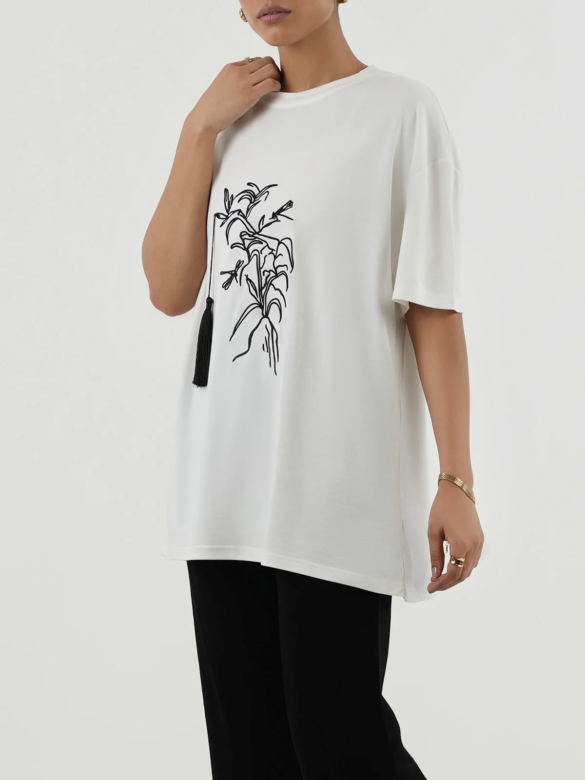 "KITOKO" Regular Fit Basic T-Shirt - Image 3
