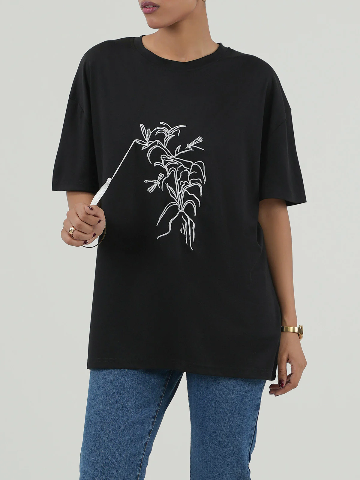 "KITOKO" Regular Fit Basic T-Shirt