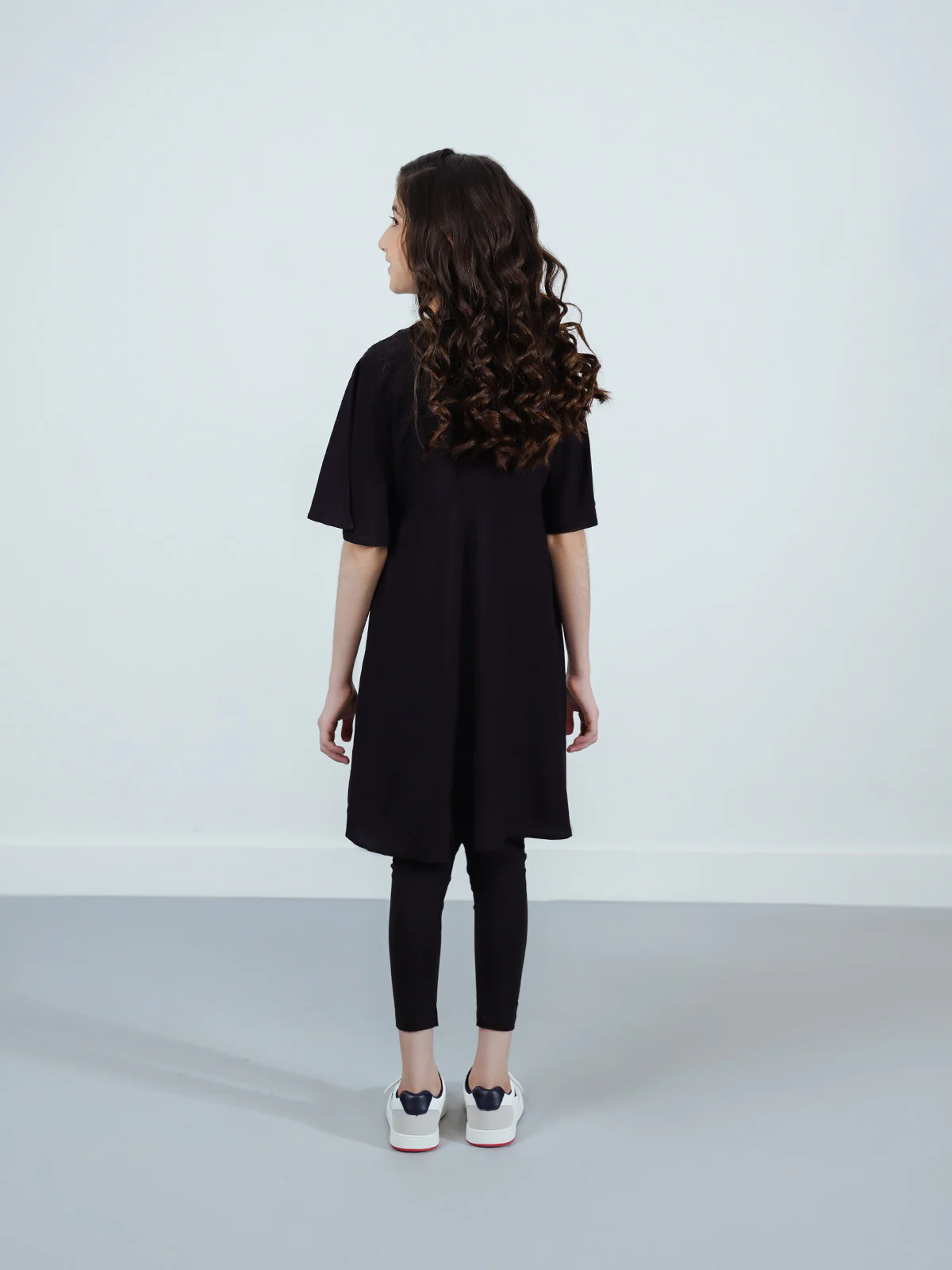 "KLACIA" Classic Regular Cotton Dress - Image 4