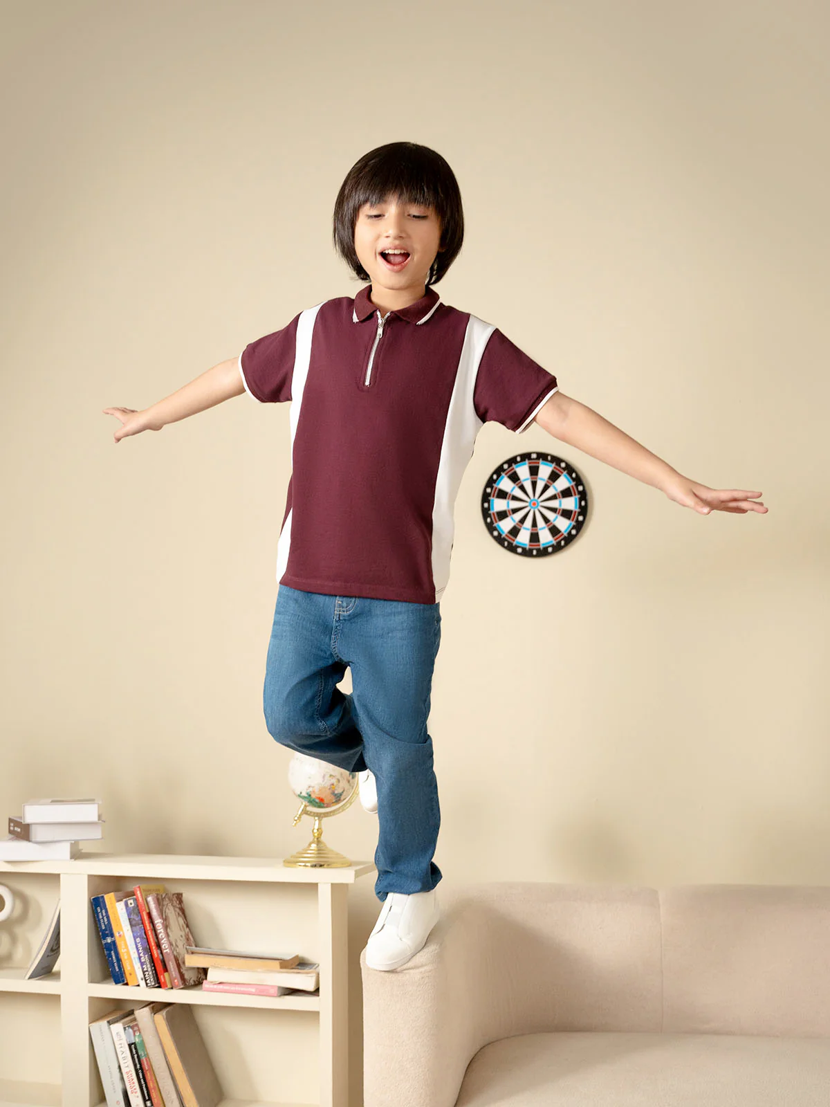 "KOLTAN" Printed Regular Fit Polo Shirt - Image 4