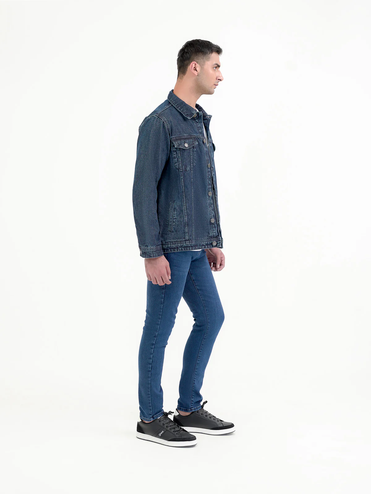 "KORONIS" Casual Denim Jacket - Image 3