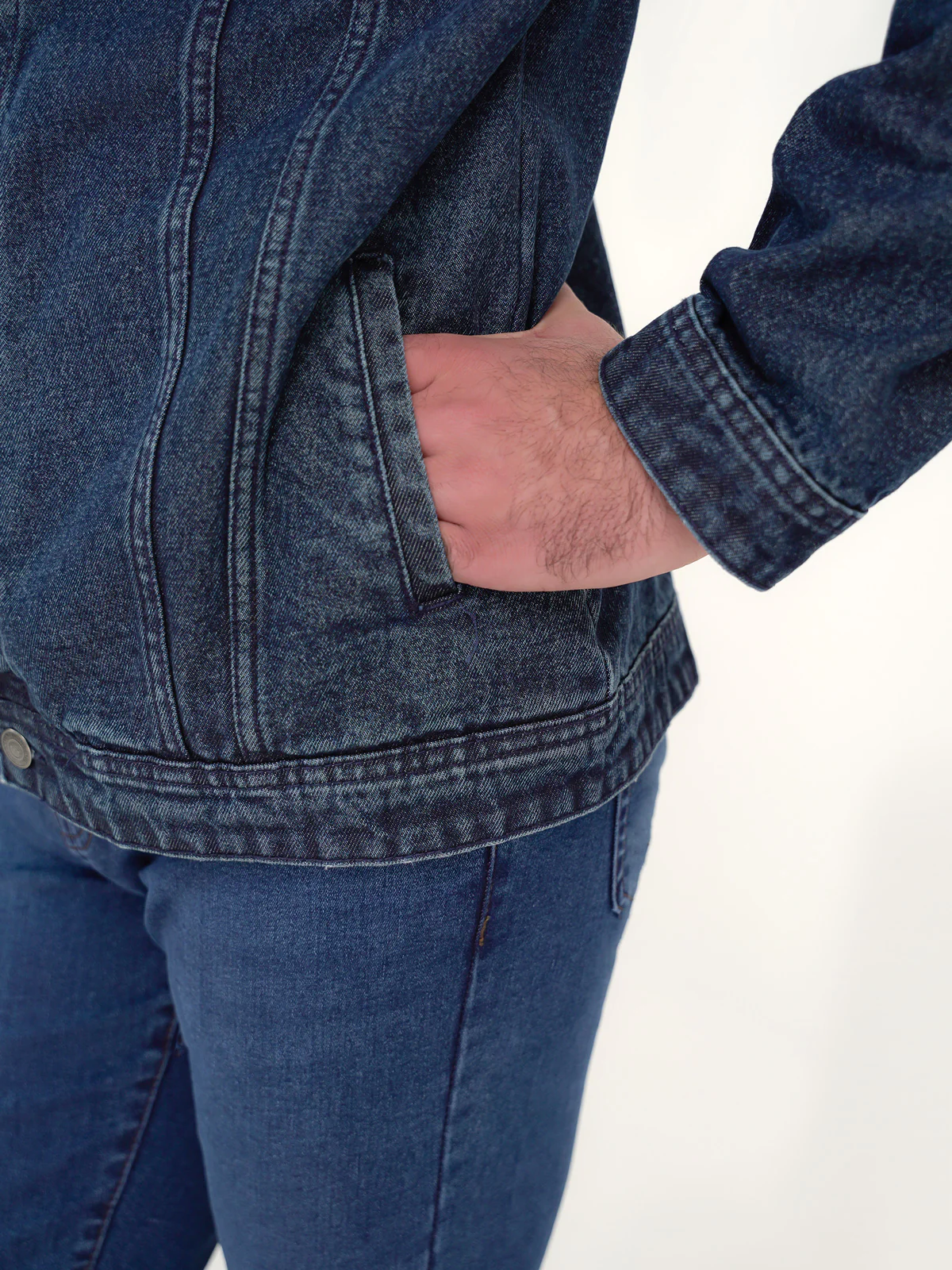 "KORONIS" Casual Denim Jacket - Image 4