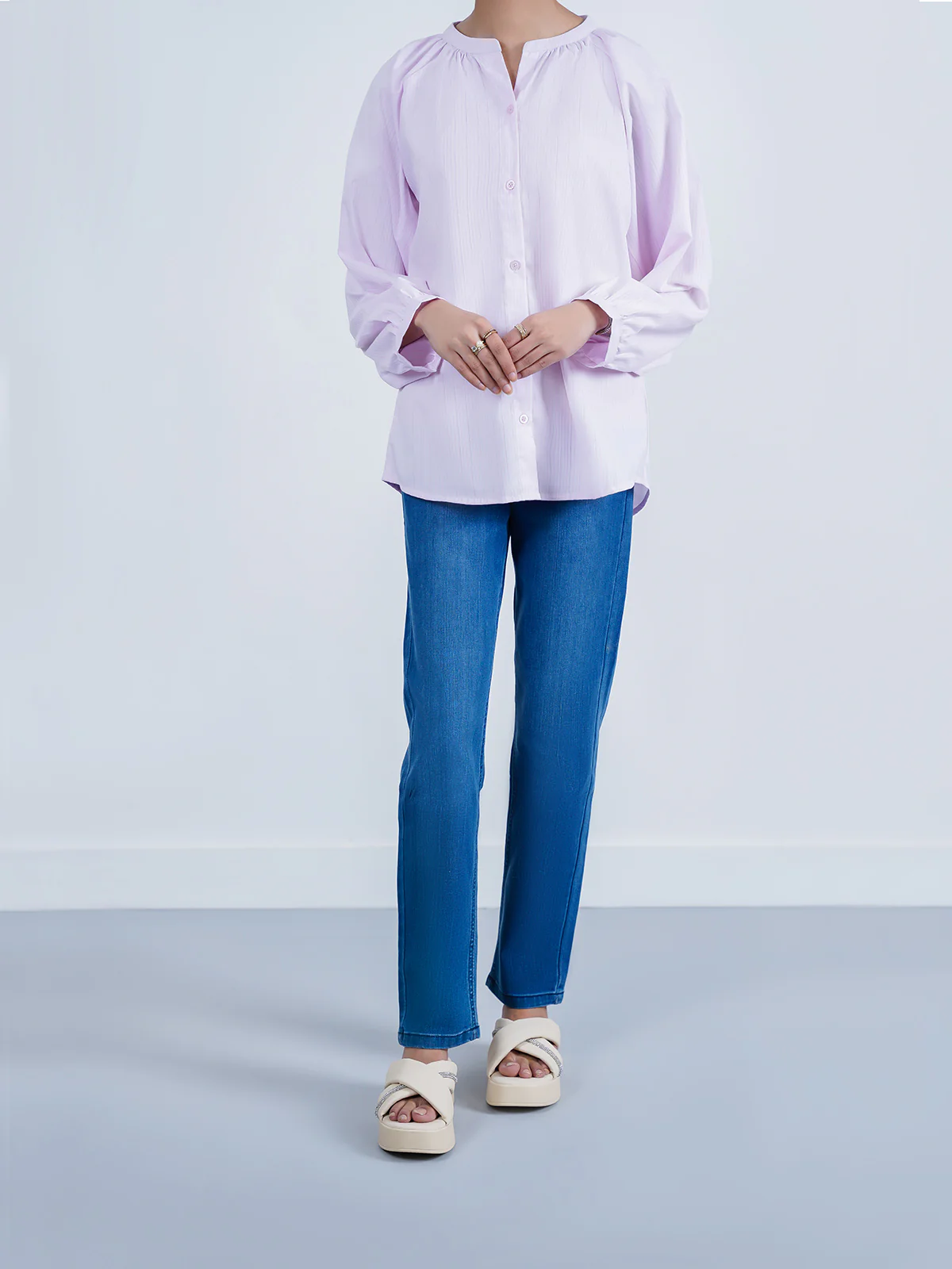 "KSENA" Casual Slim Fit  Denim Pant - Image 2